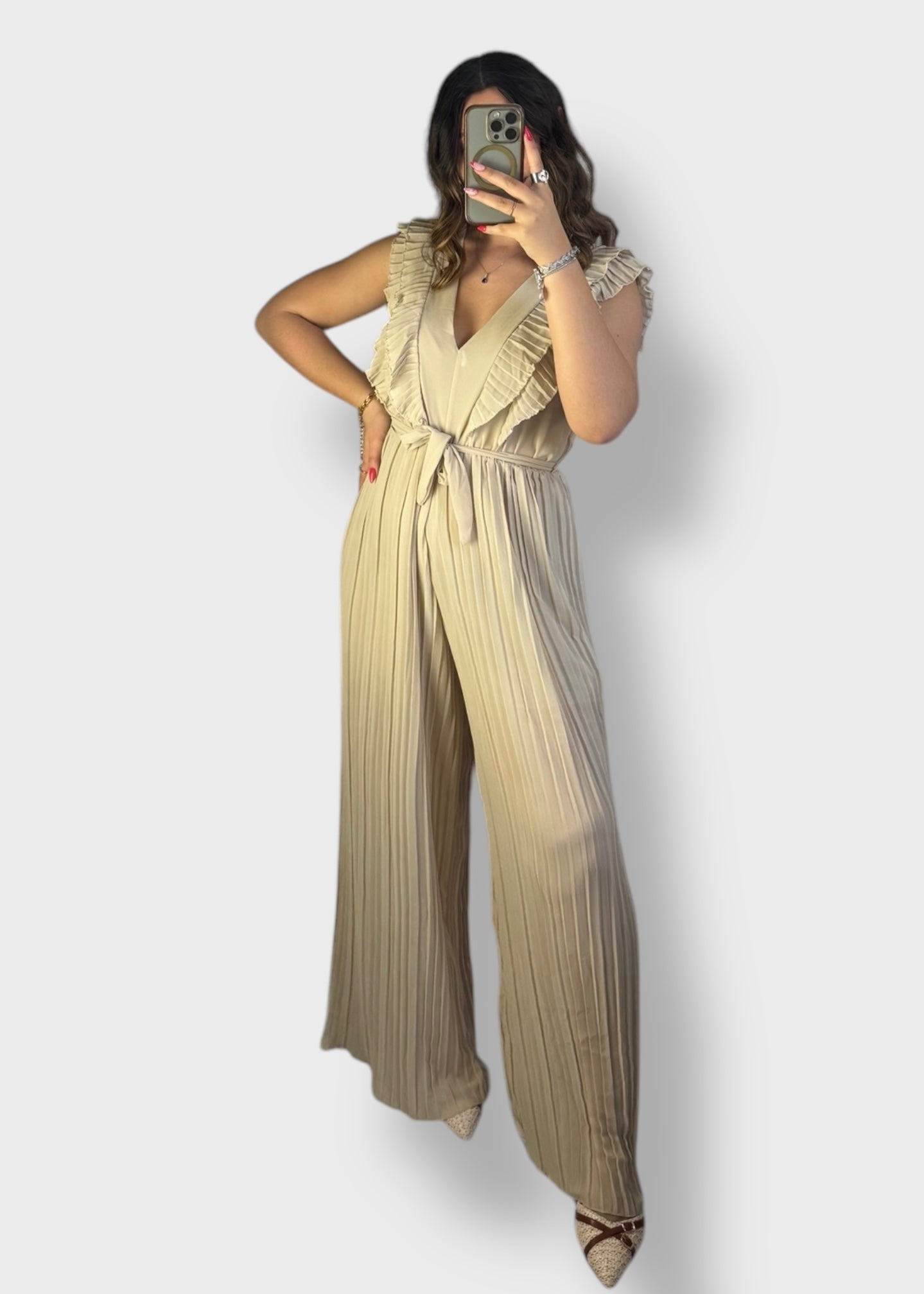 Combi pantalon plissée Valentina