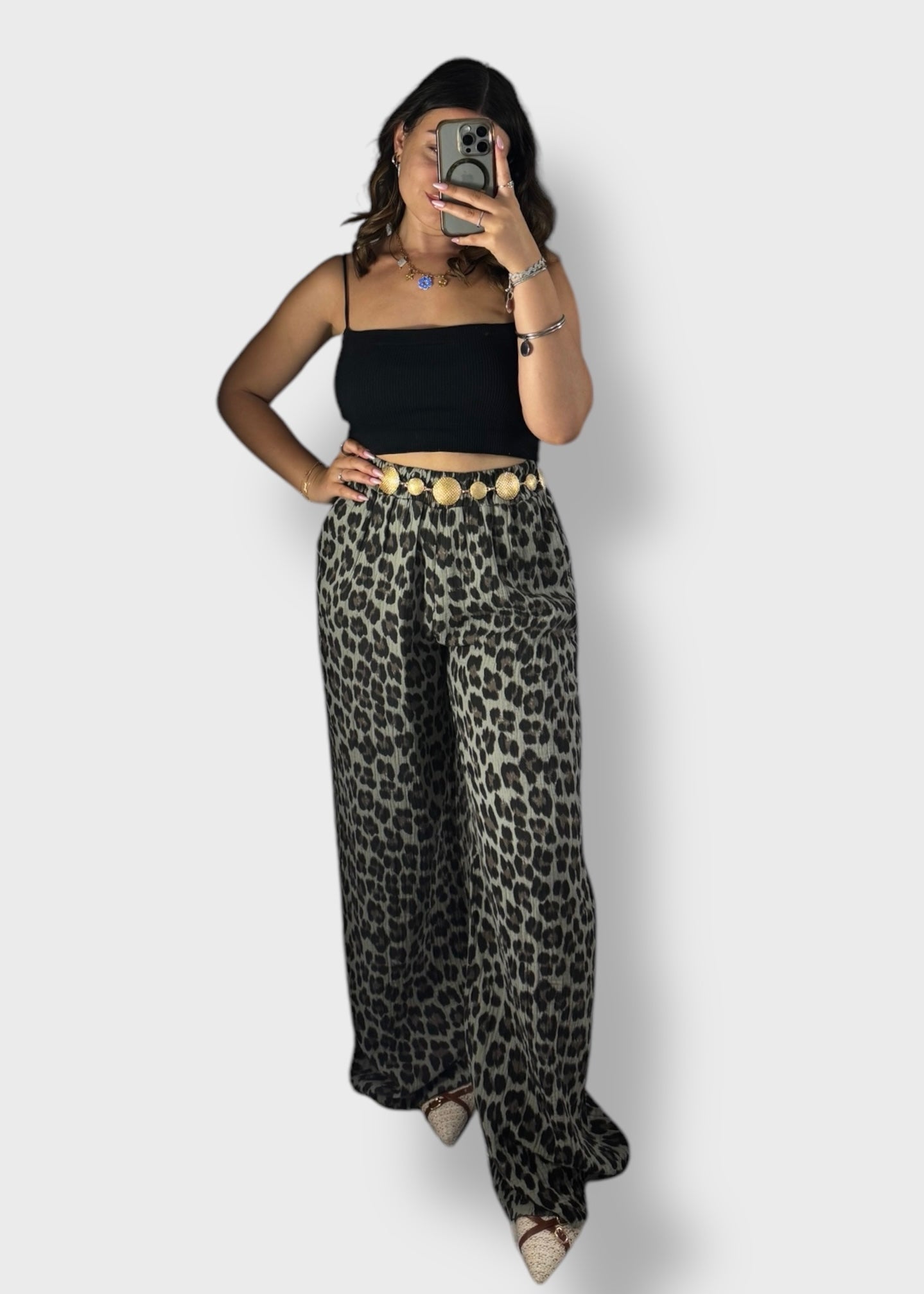Pantalon Léopard
