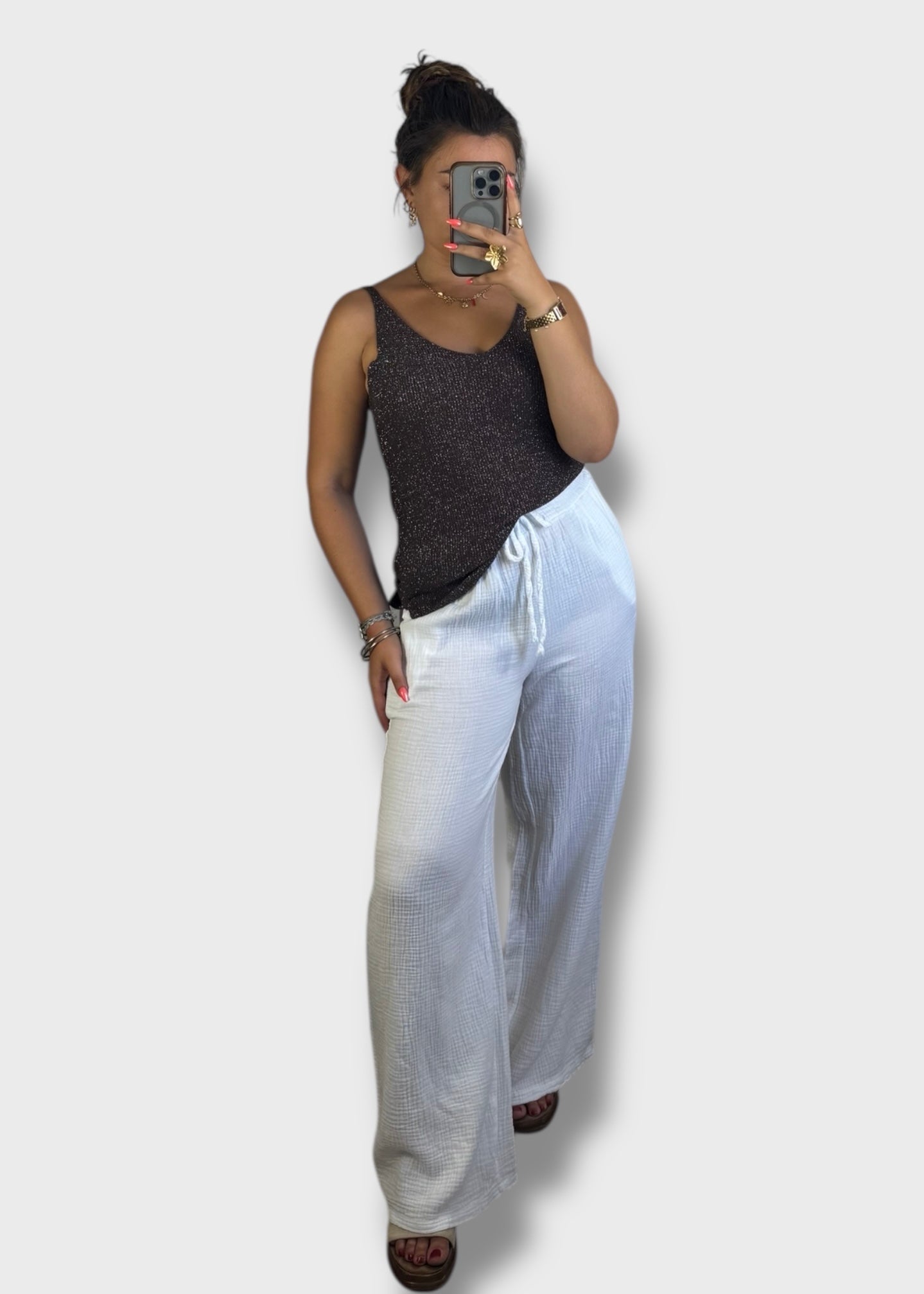 Top à Paillettes