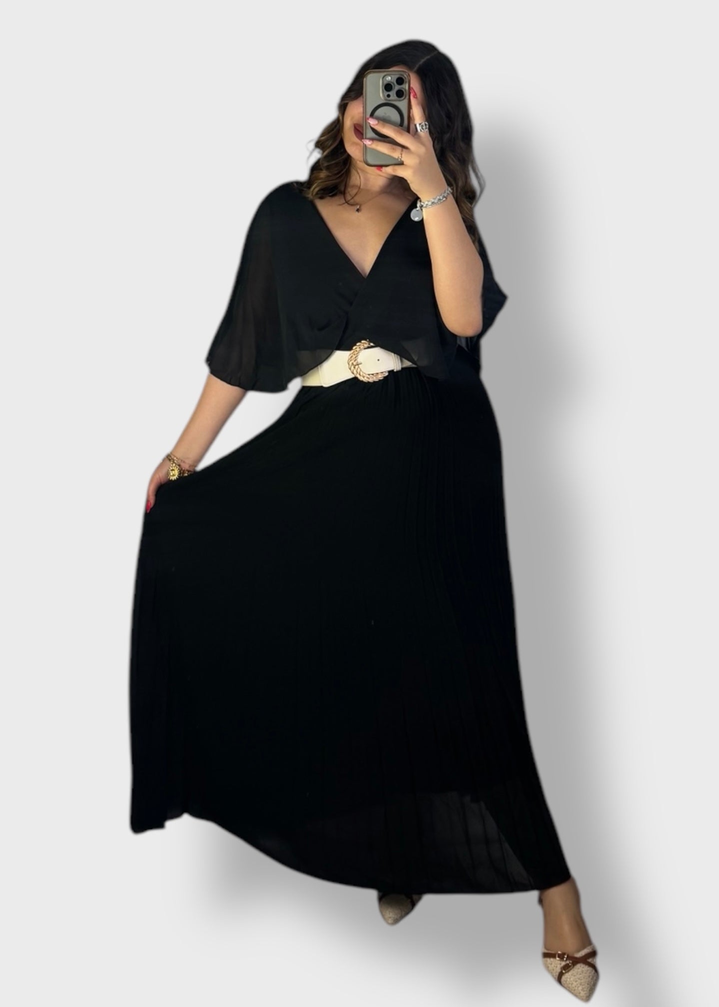 Robe plissée Jenna DÉFAUT VOIR 2ÈME PHOTO