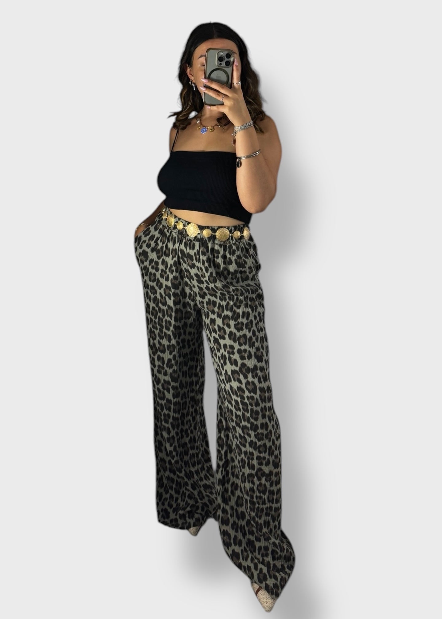 Pantalon Léopard