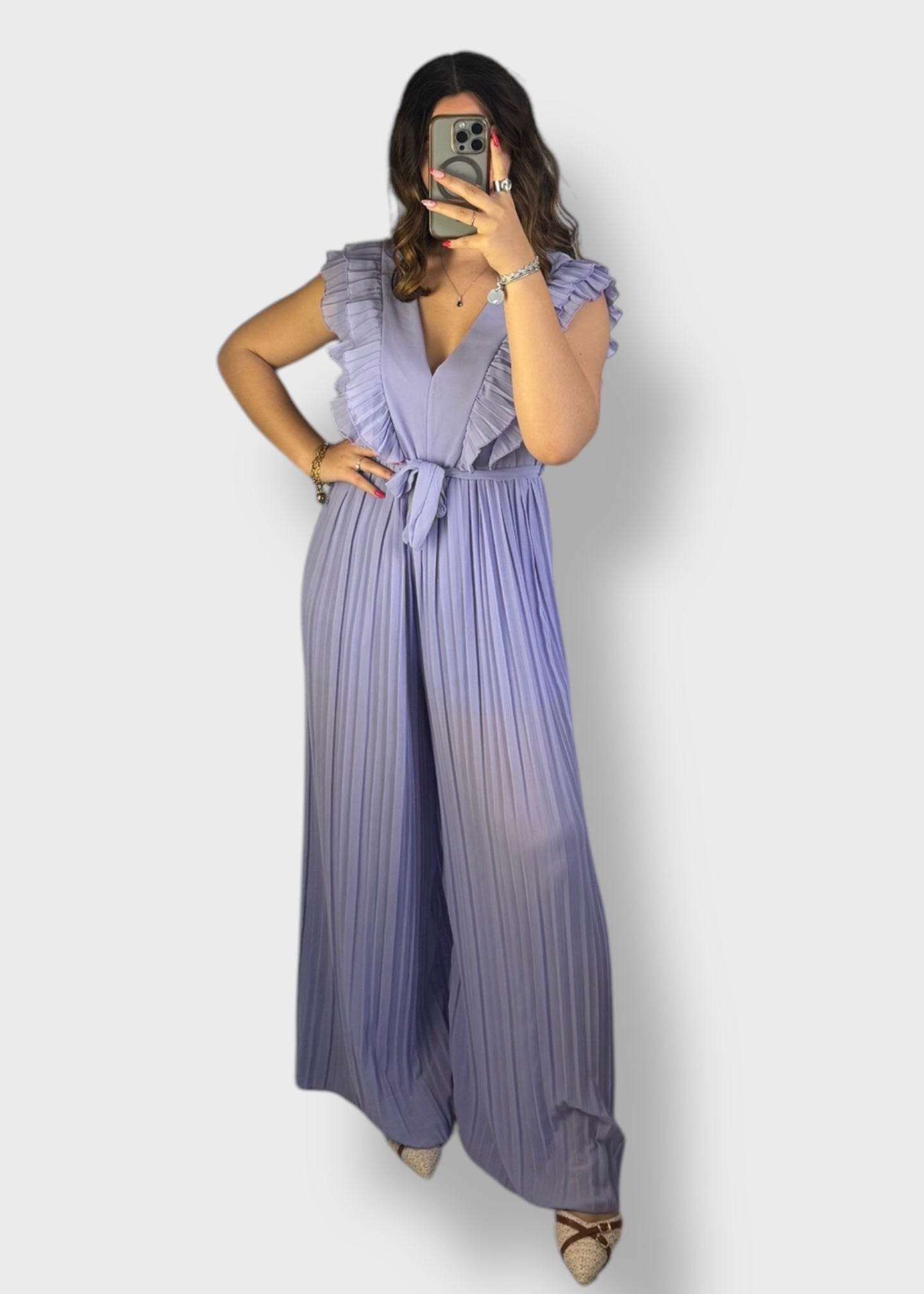 Combi pantalon plissée Valentina