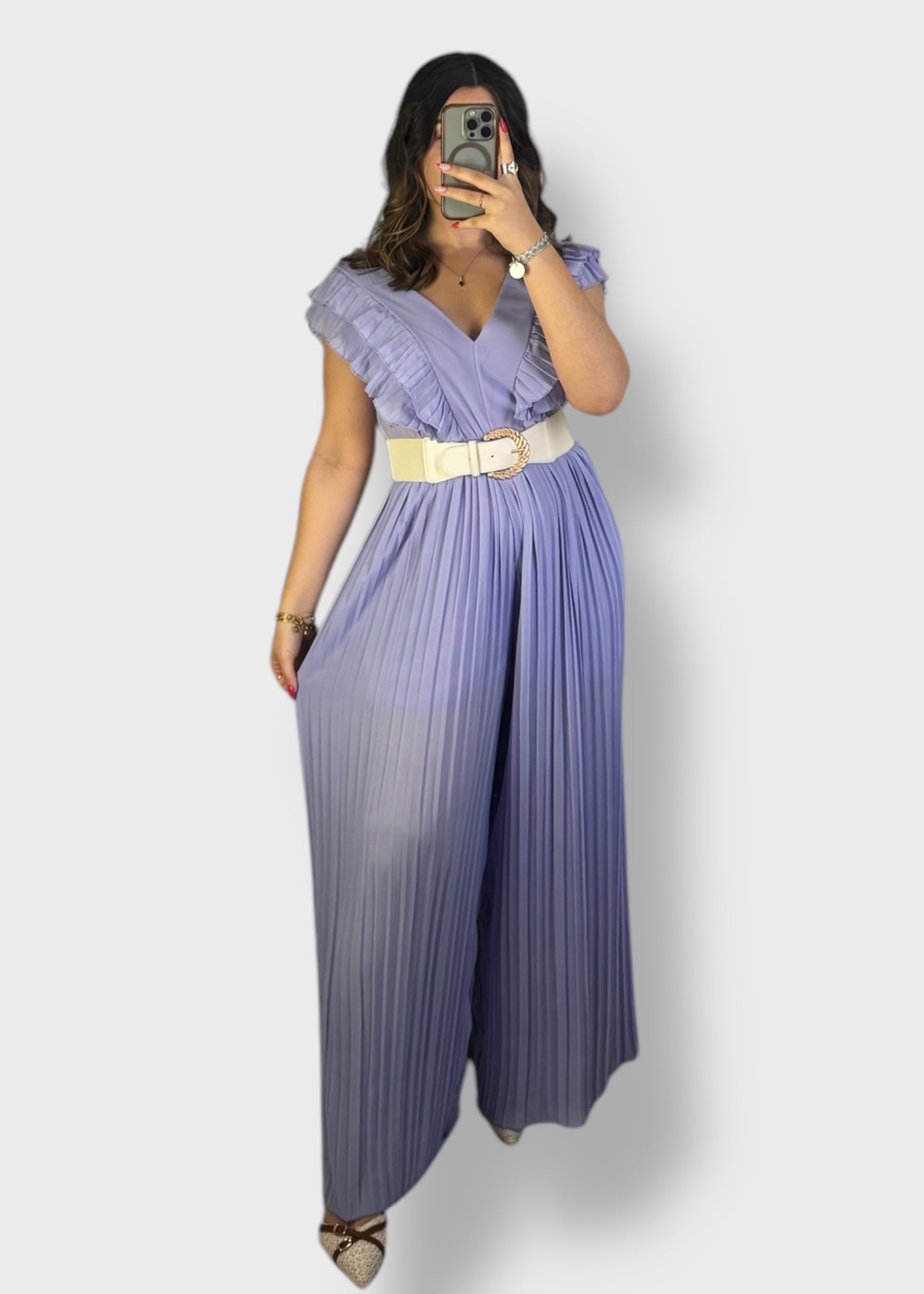 Combi pantalon plissée Valentina