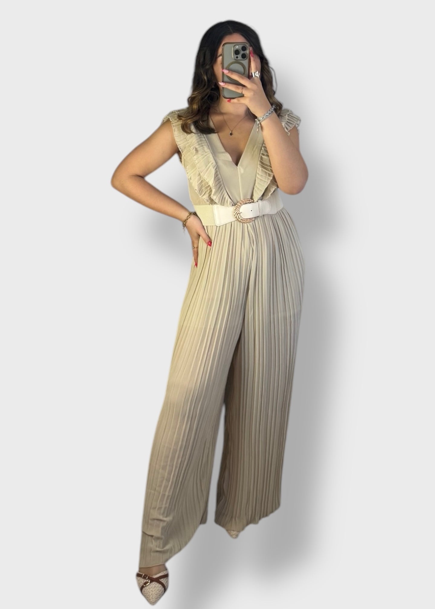 Combi pantalon plissée Valentina