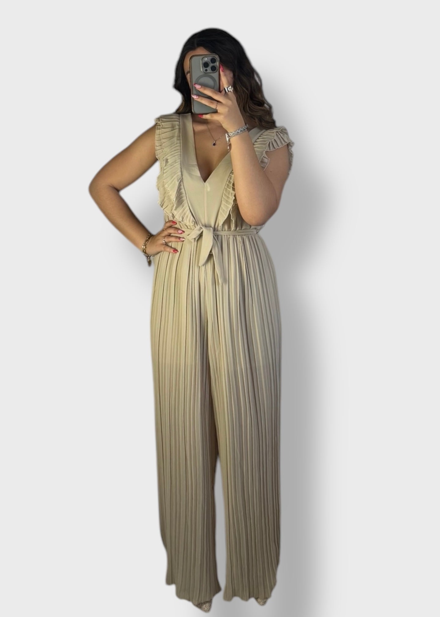 Combi pantalon plissée Valentina