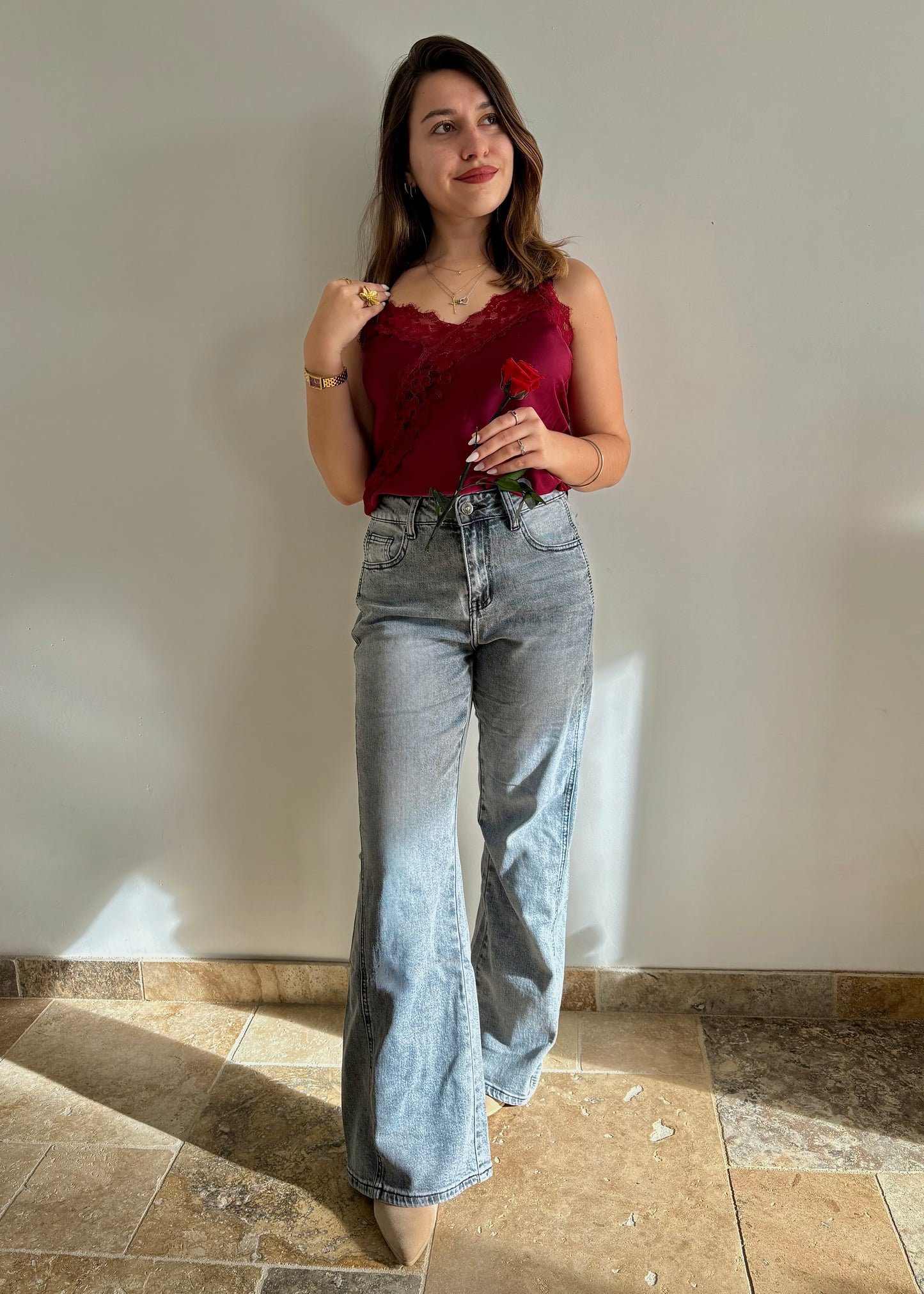 Débardeur dentelle Valentine