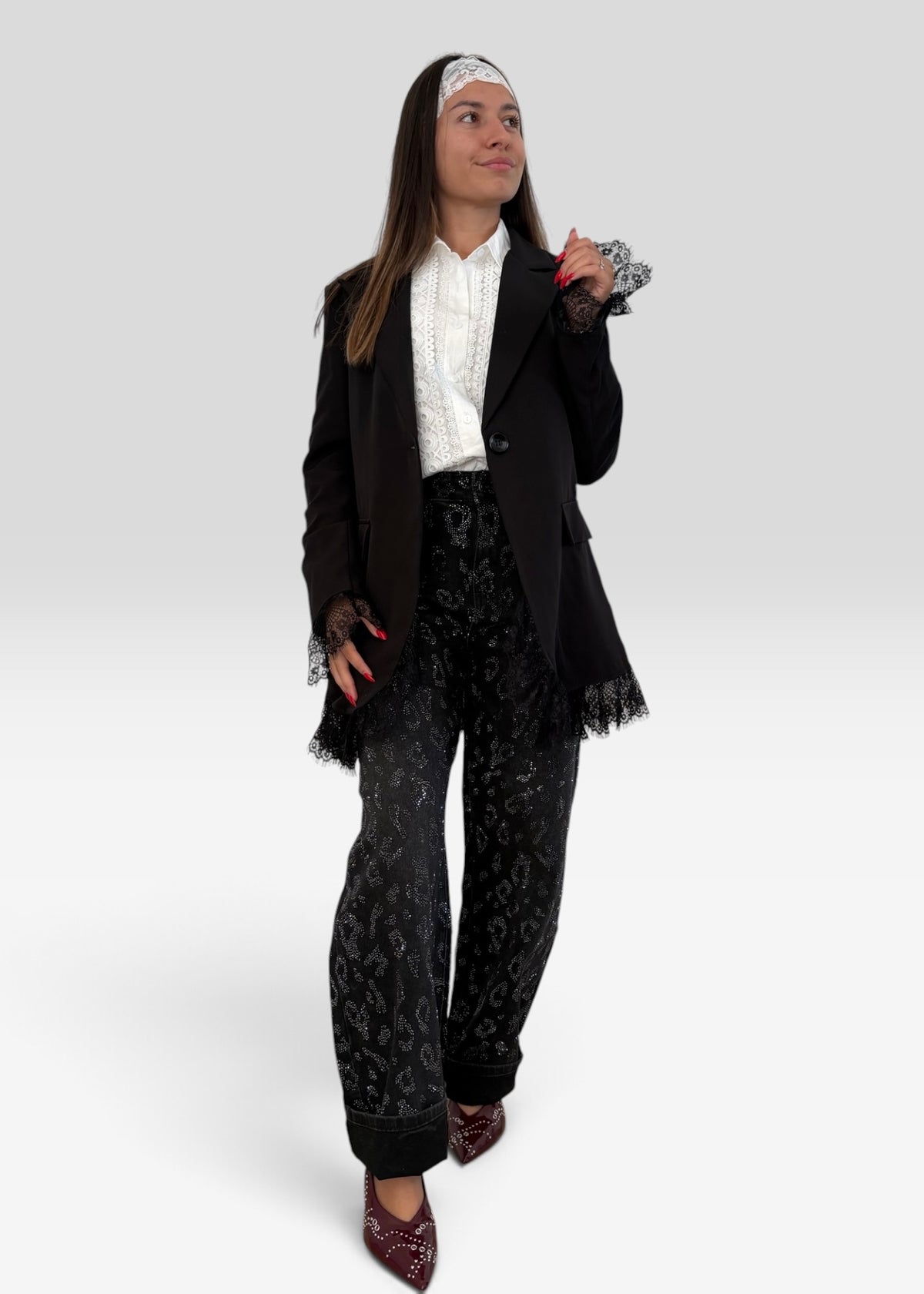 Veste Blazer Dentelle
