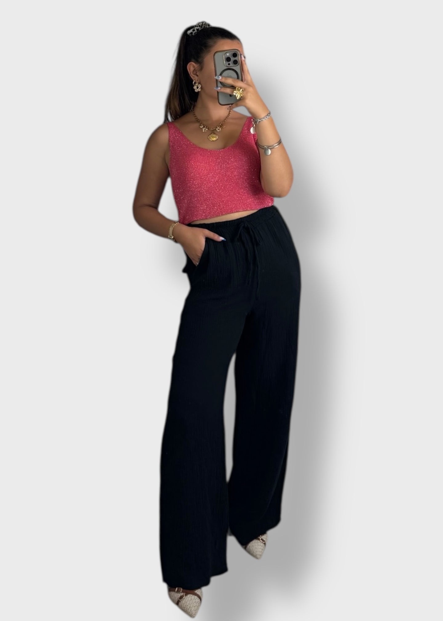 Top à Paillettes