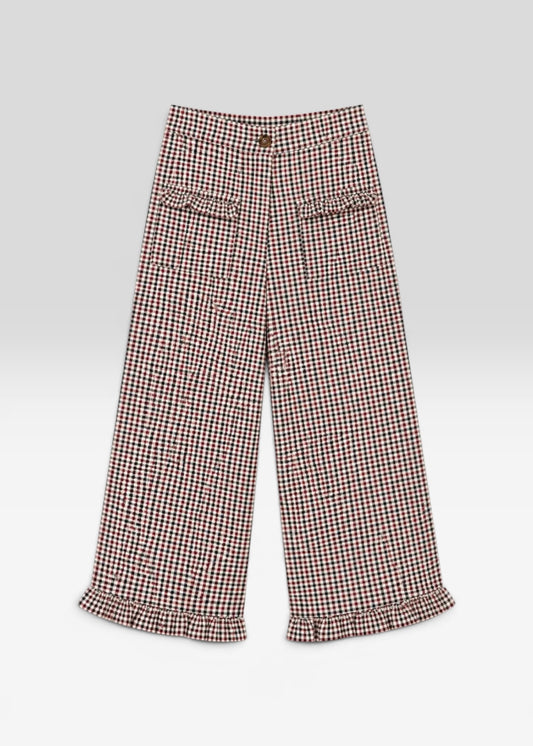 Pantalon à Carreaux Martine