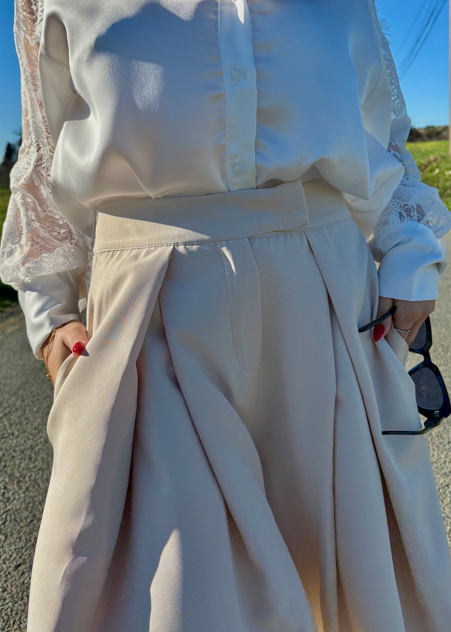 Pantalon à pinces Doria