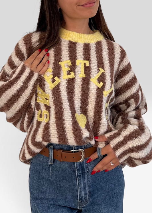 Pull à Rayures