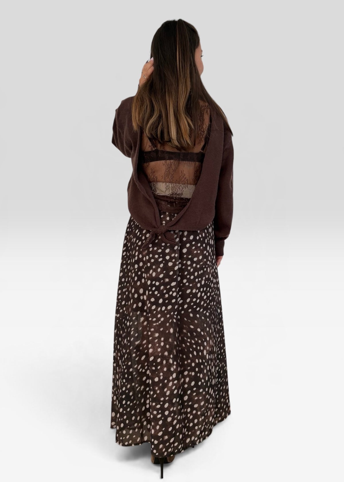 Pull Dentelle Choco