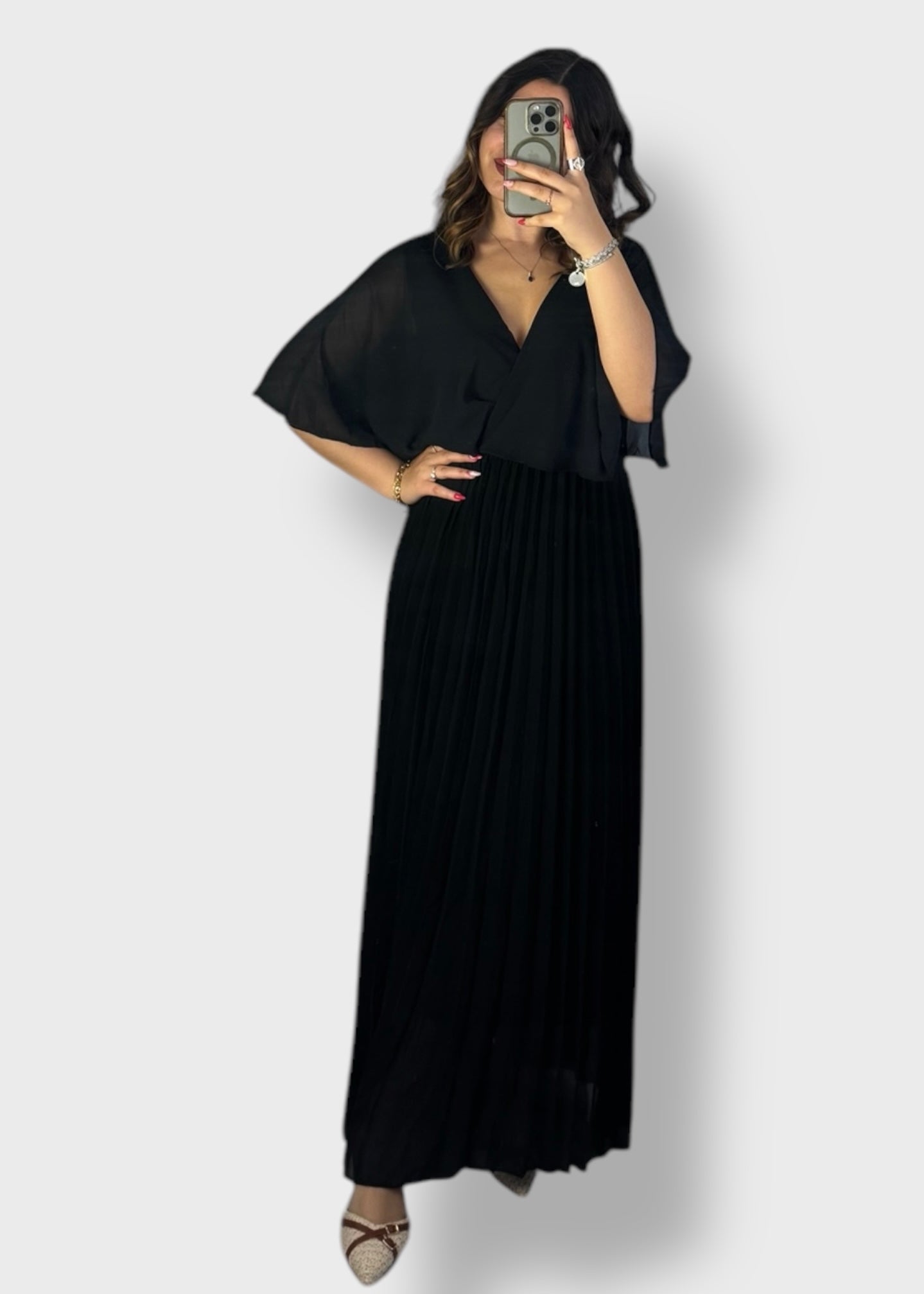 Robe plissée Jenna DÉFAUT VOIR 2ÈME PHOTO