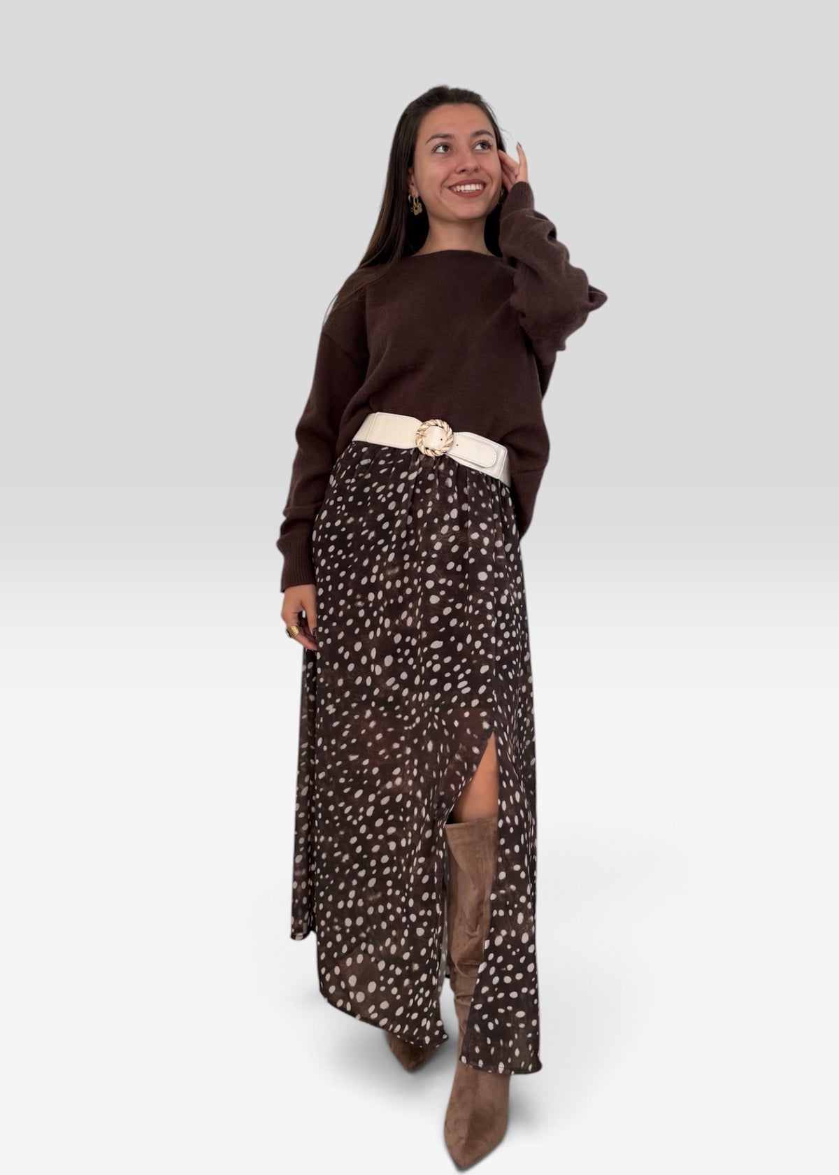Pull Dentelle Choco