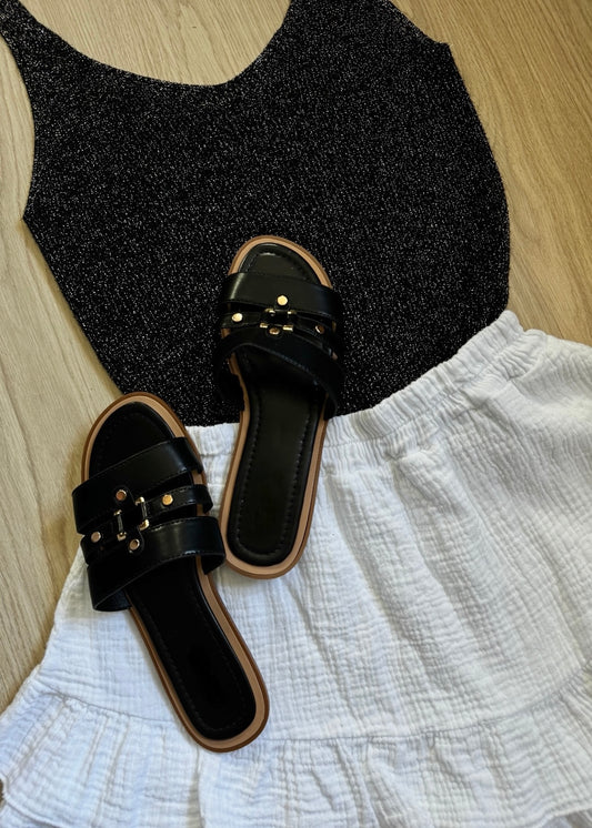 Sandales Noires