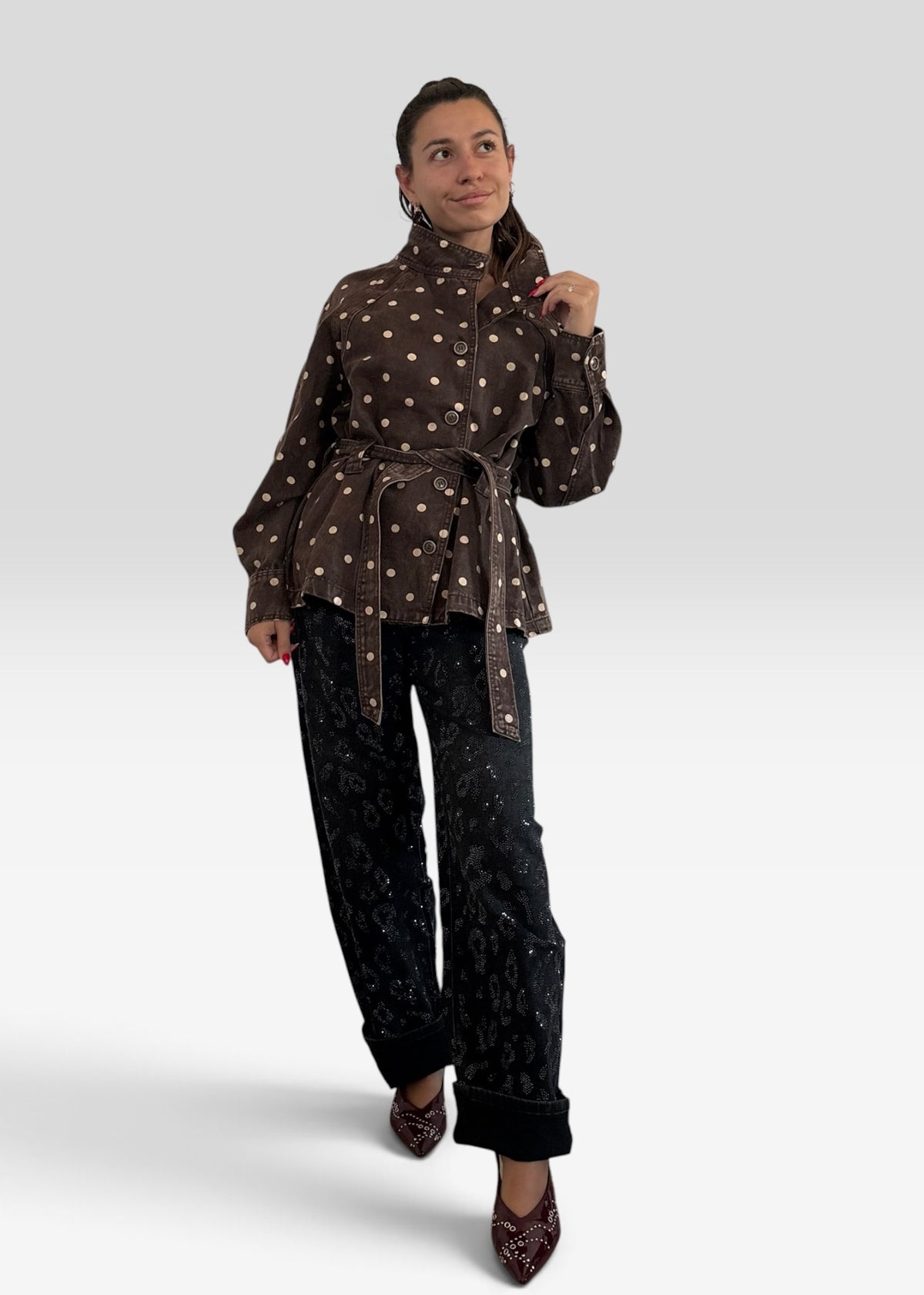 Veste Choco à pois