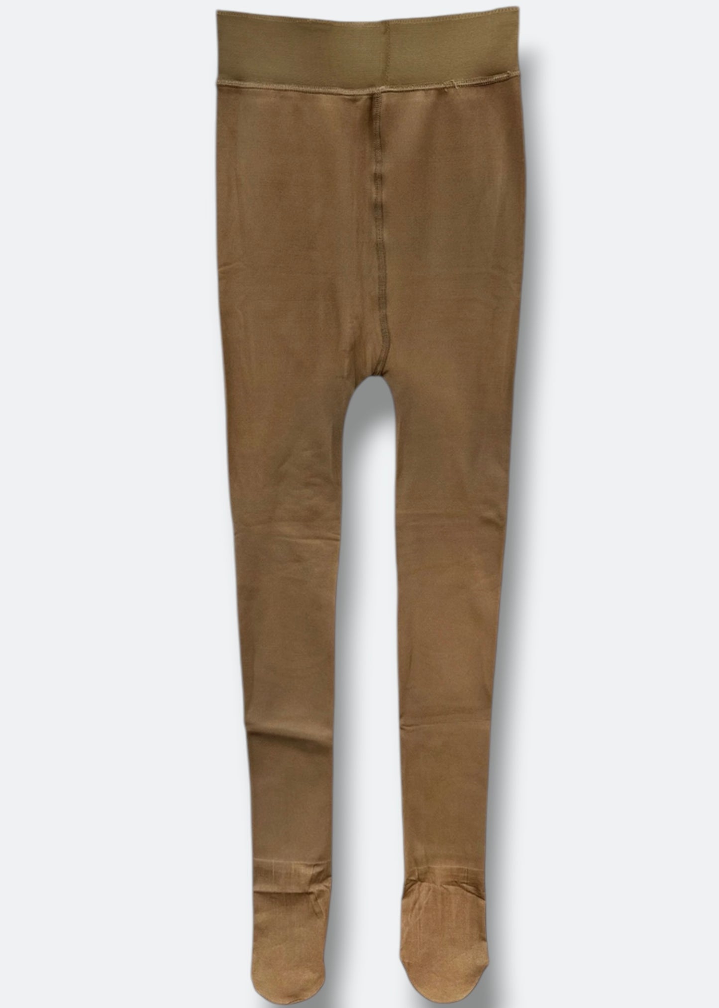 Collant polaire marron