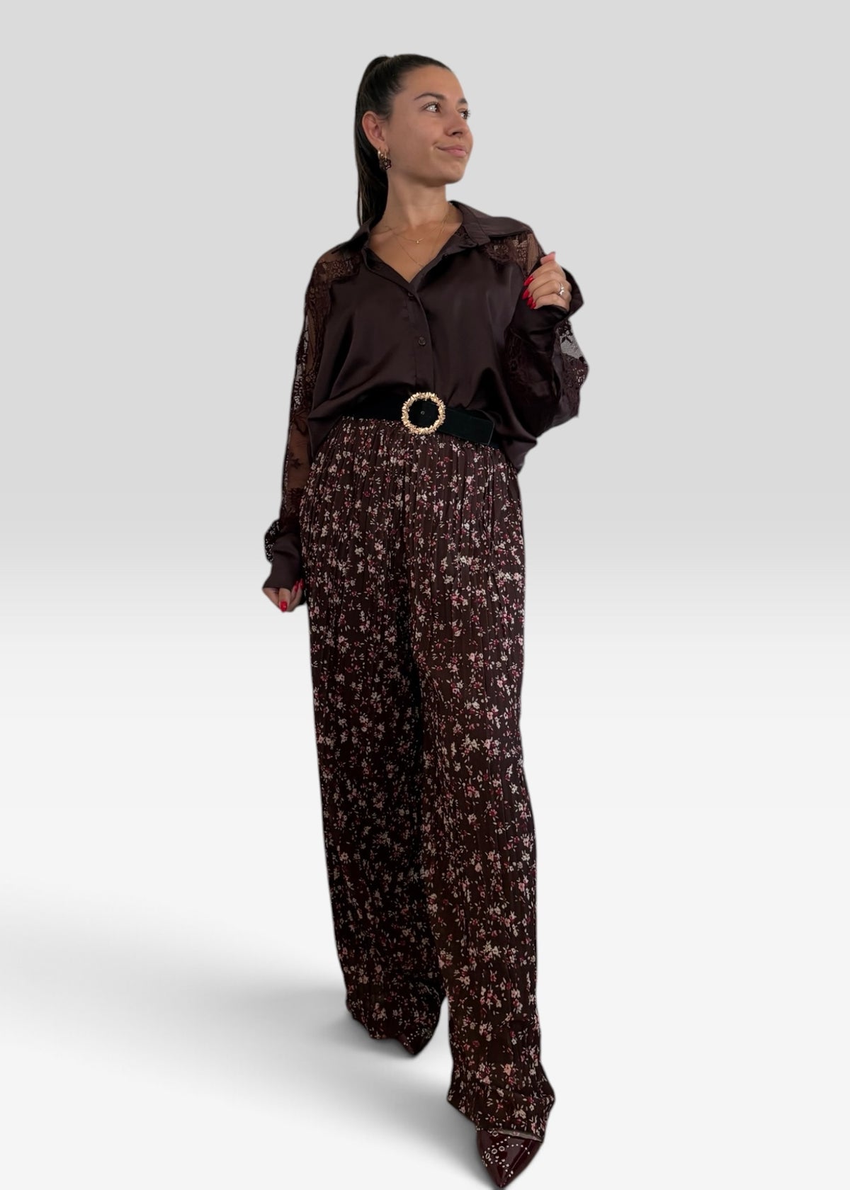 Pantalon Plissé Luna