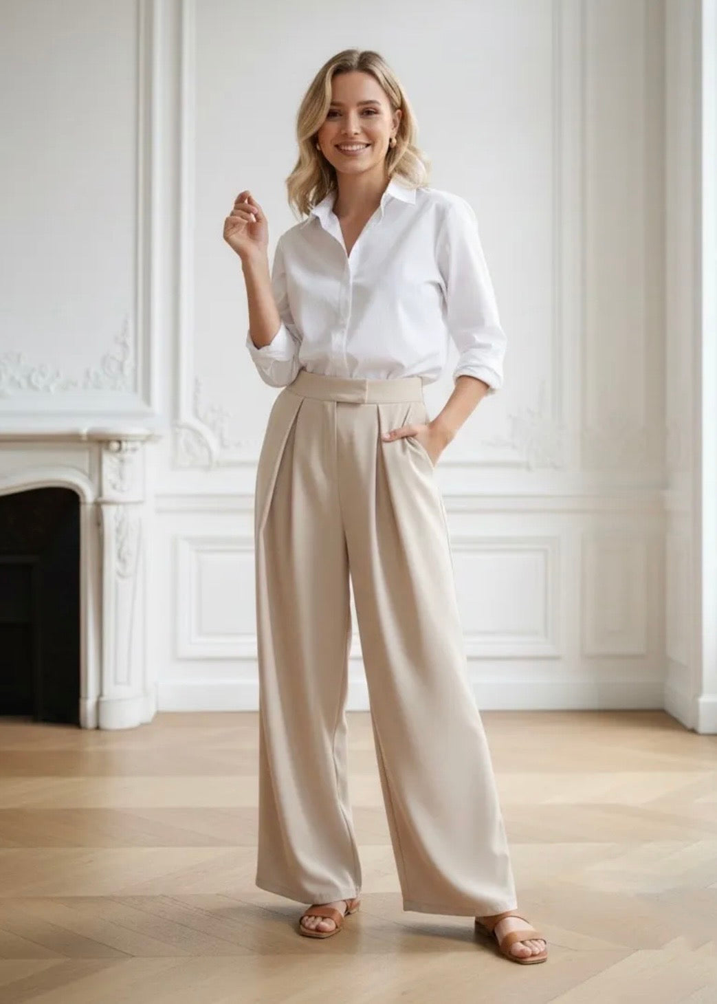 Pantalon à pinces Doria