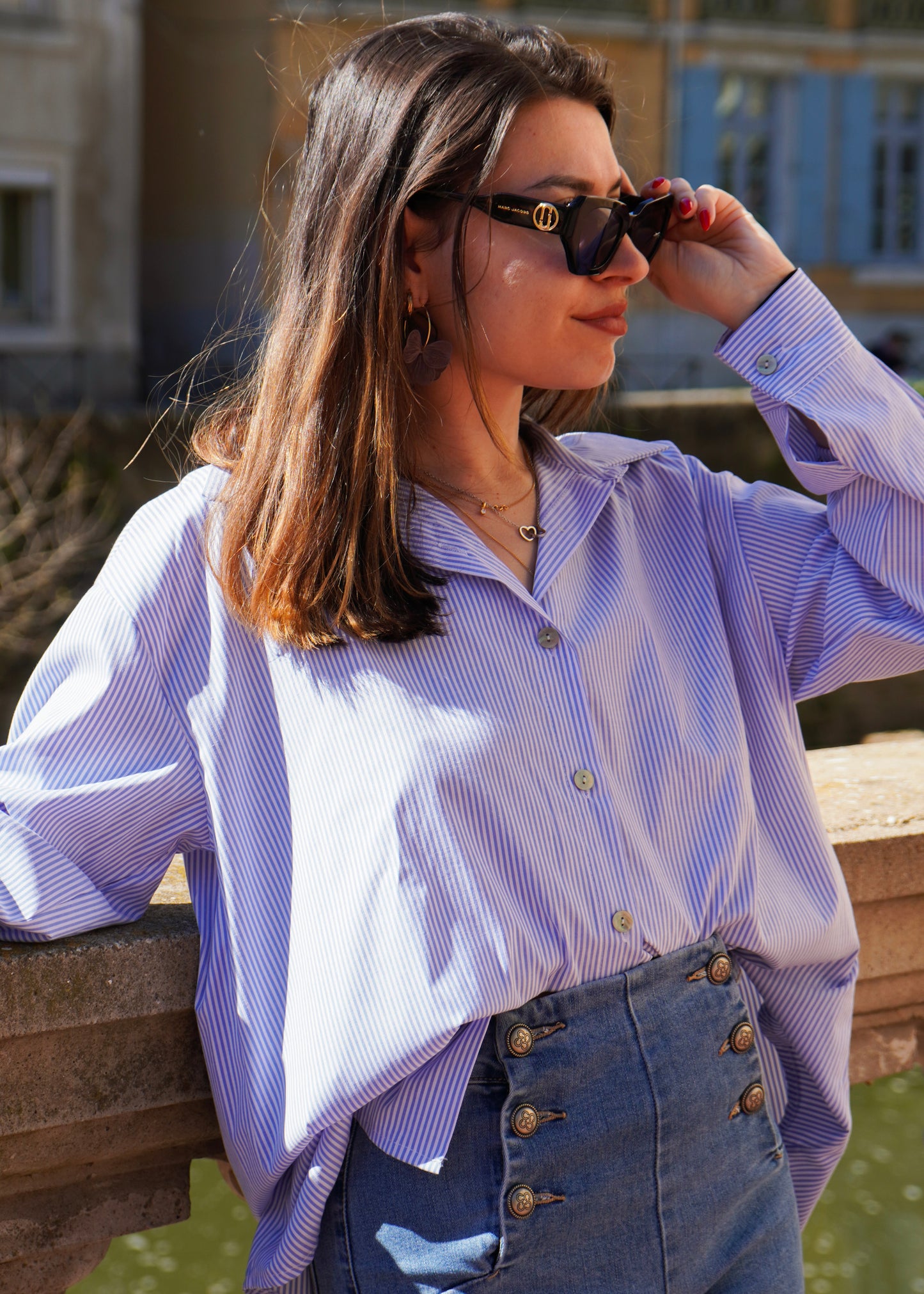 Chemise Marinière Cœur