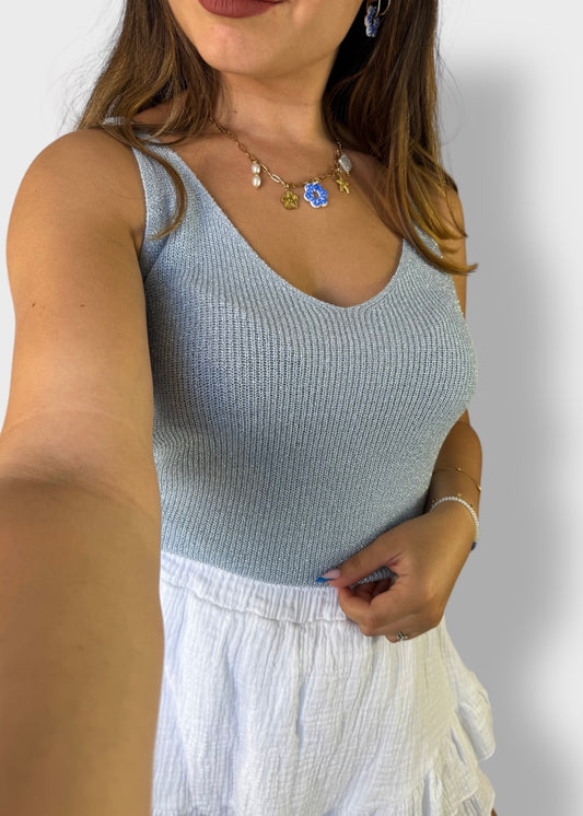 Top à Paillettes