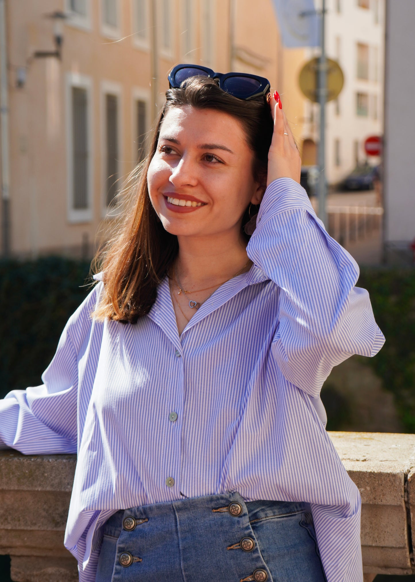 Chemise Marinière Cœur