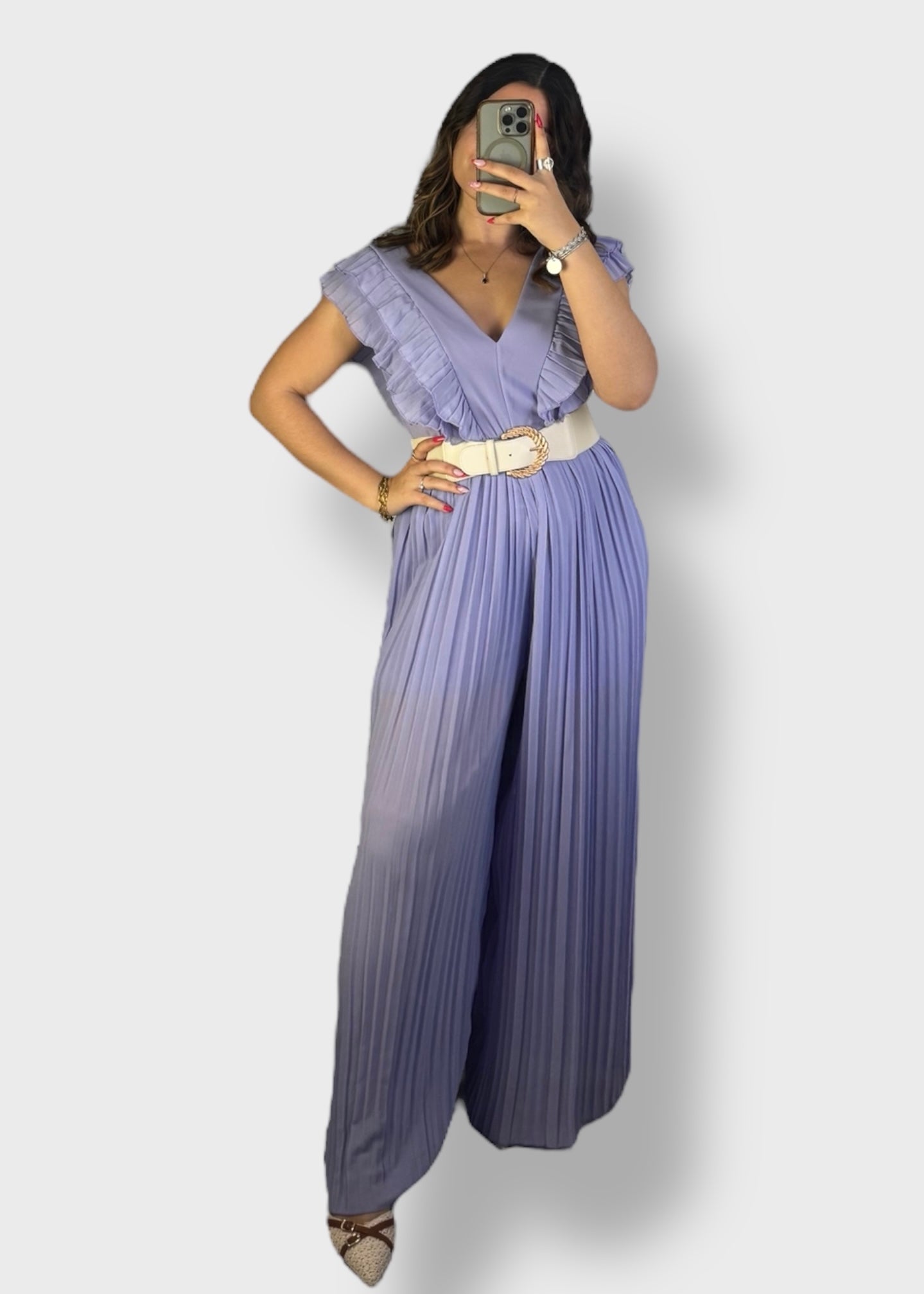 Combi pantalon plissée Valentina