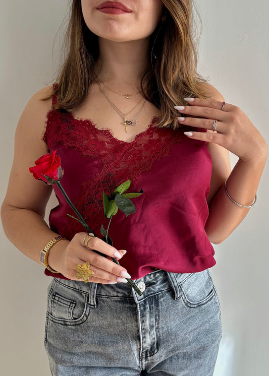 Débardeur dentelle Valentine