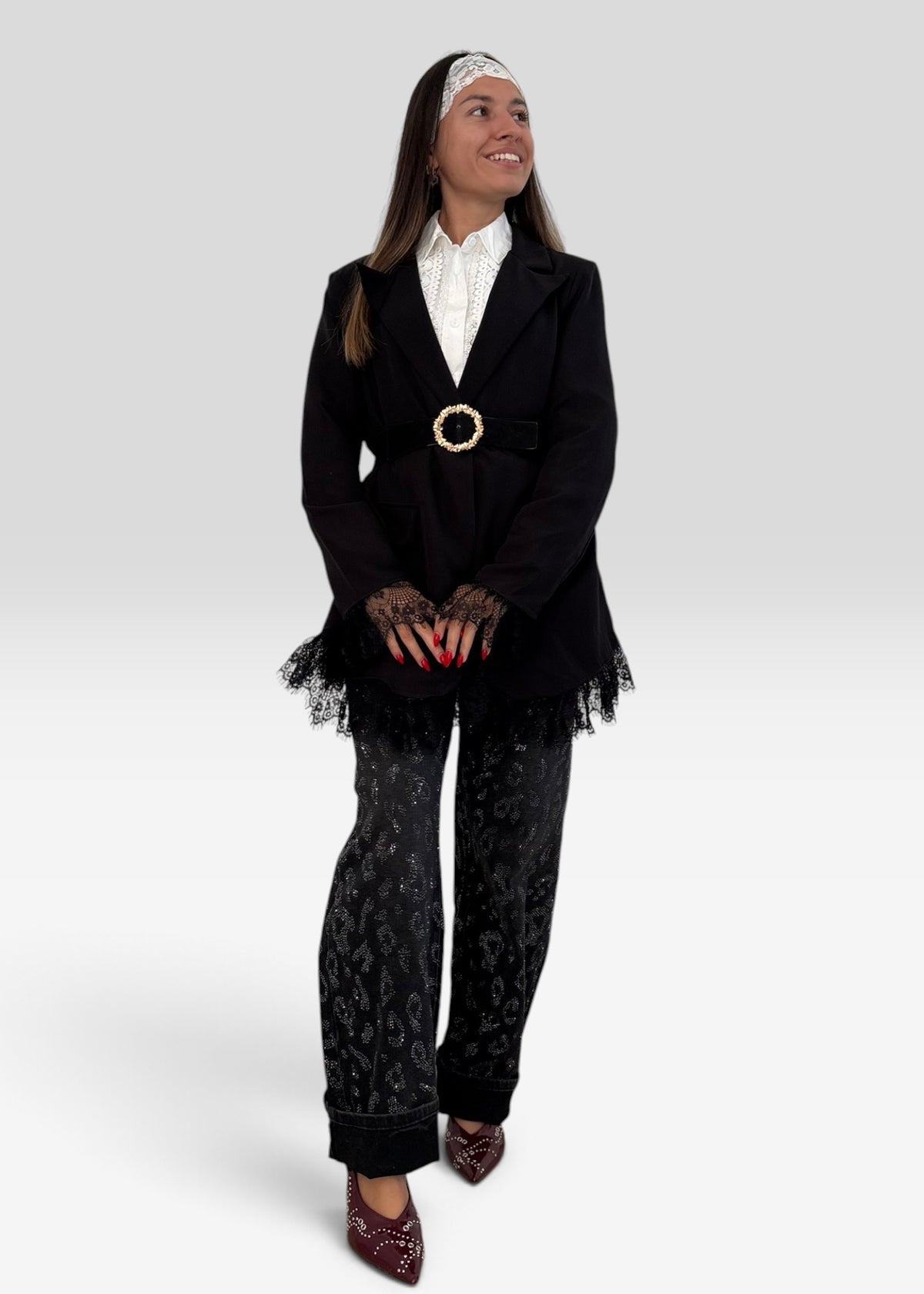 Veste Blazer Dentelle