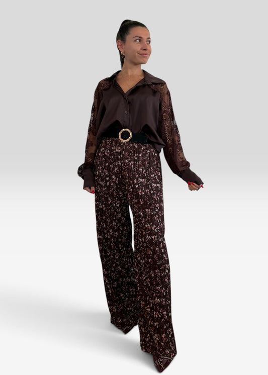 Pantalon Plissé Luna
