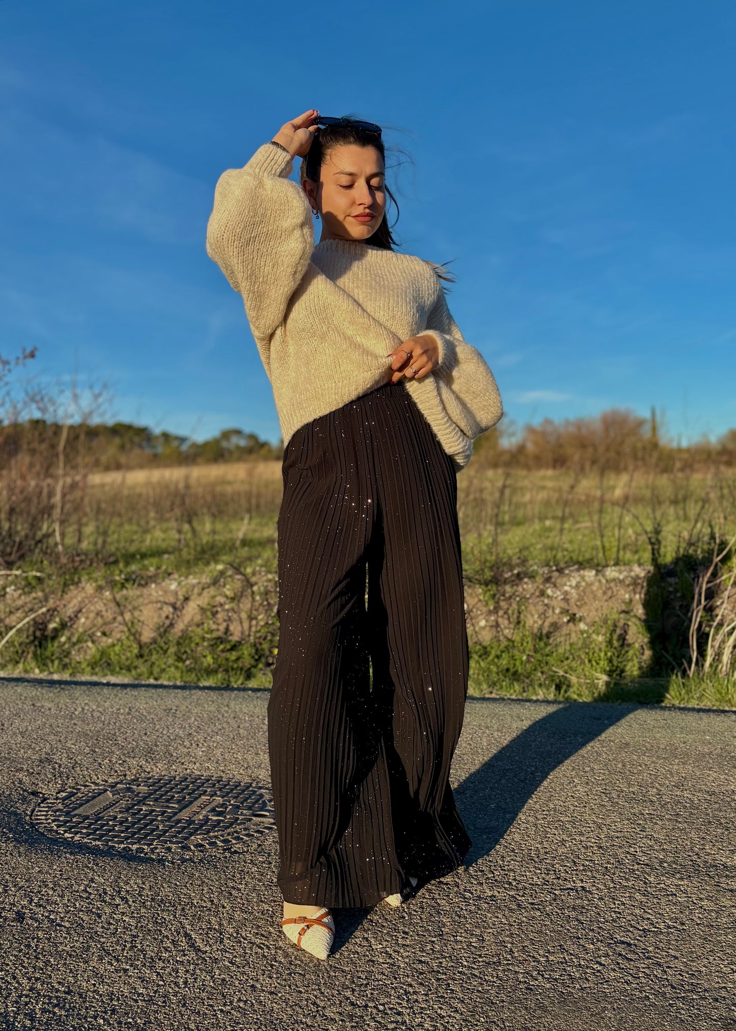 Pantalon Luna paillettes ⚠️ PRÉCOMMANDE EXPÉDITION DÉBUT DE SEMAINE ⚠️