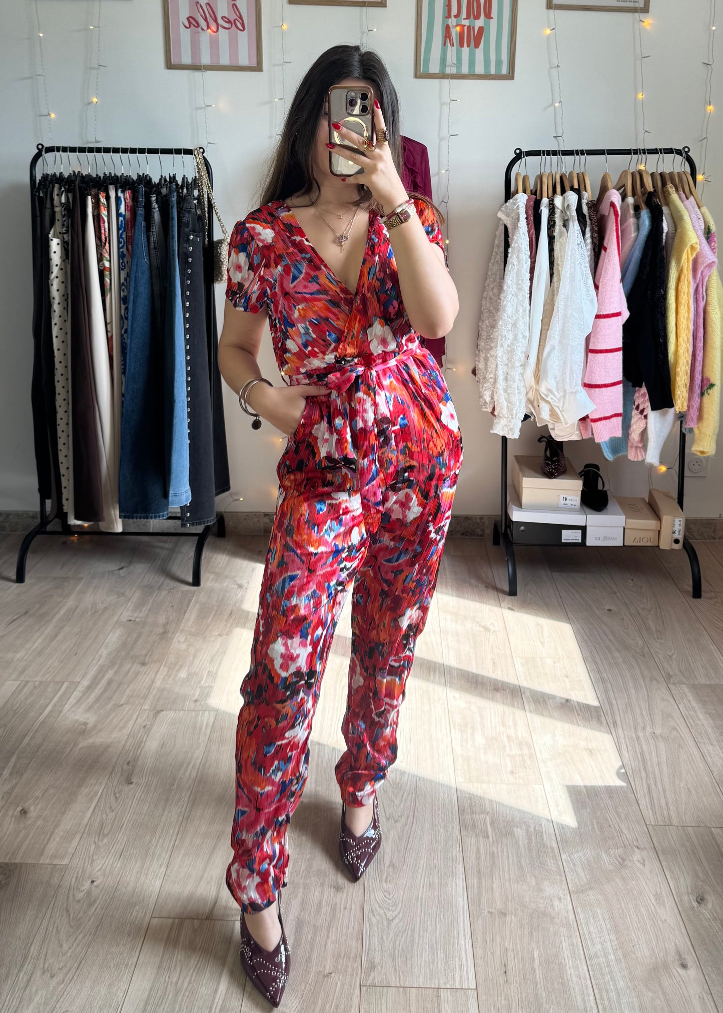 Combi Pantalon à motifs