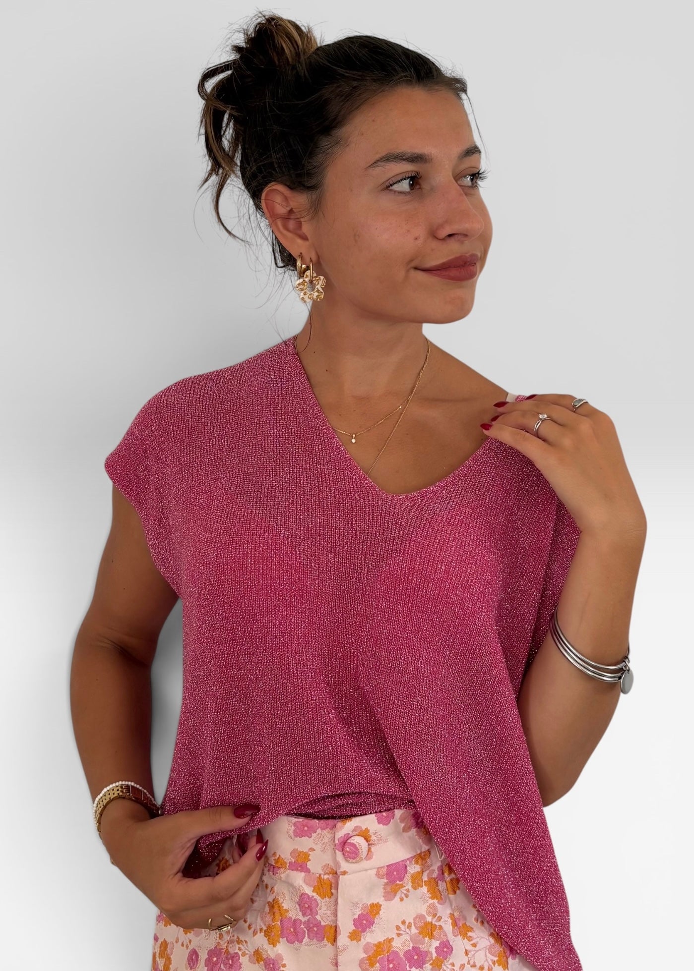 Tee-Shirt à paillettes