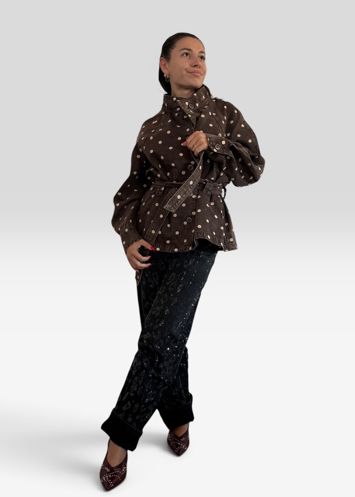Veste Choco à pois