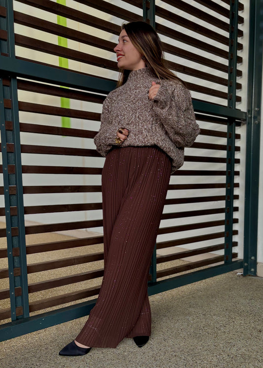 Pantalon Luna paillettes