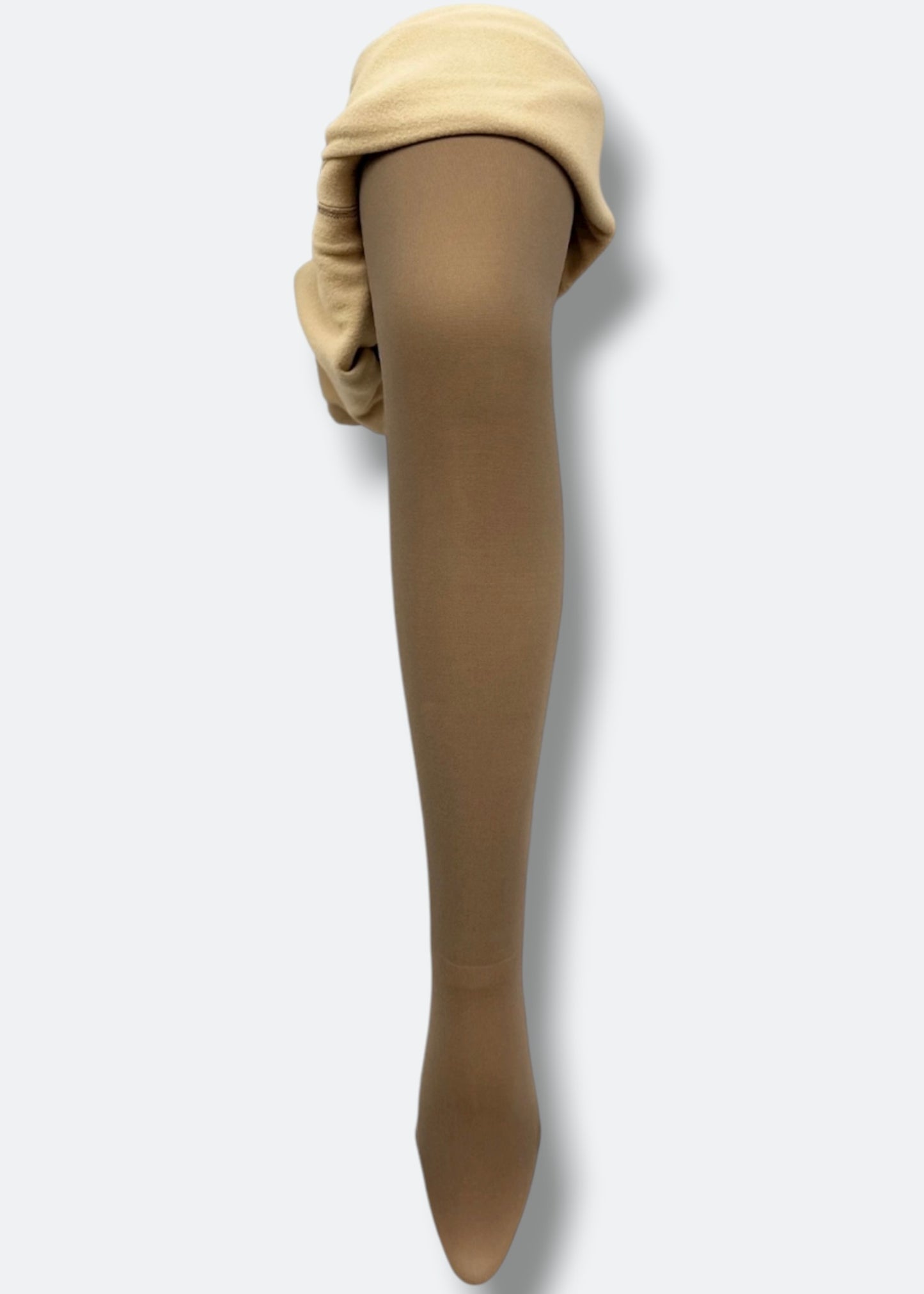 Collant polaire marron