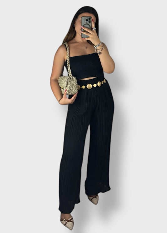 Pantalon plissé Luna