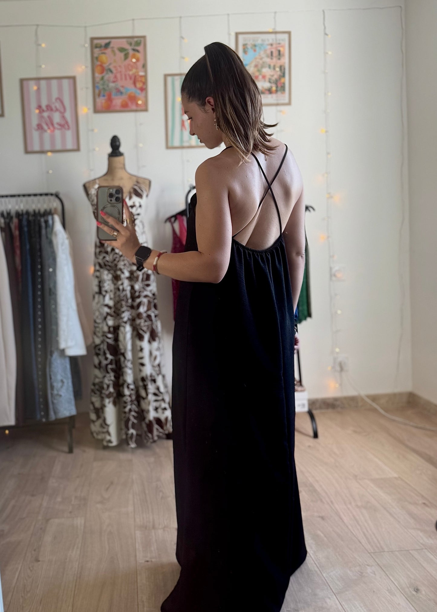 Robe Dos Nu Croisé
