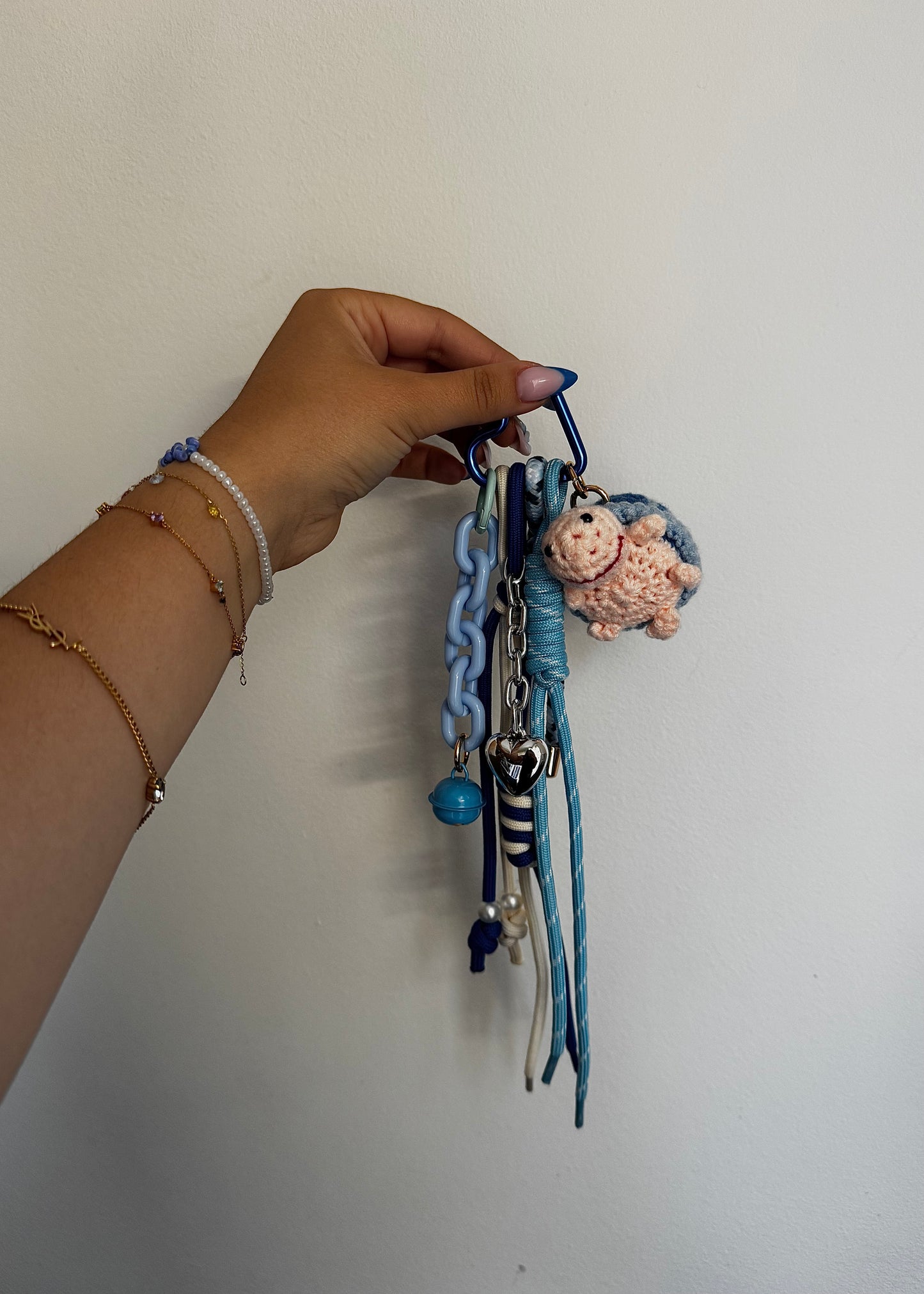 Grigri Tortue bleu