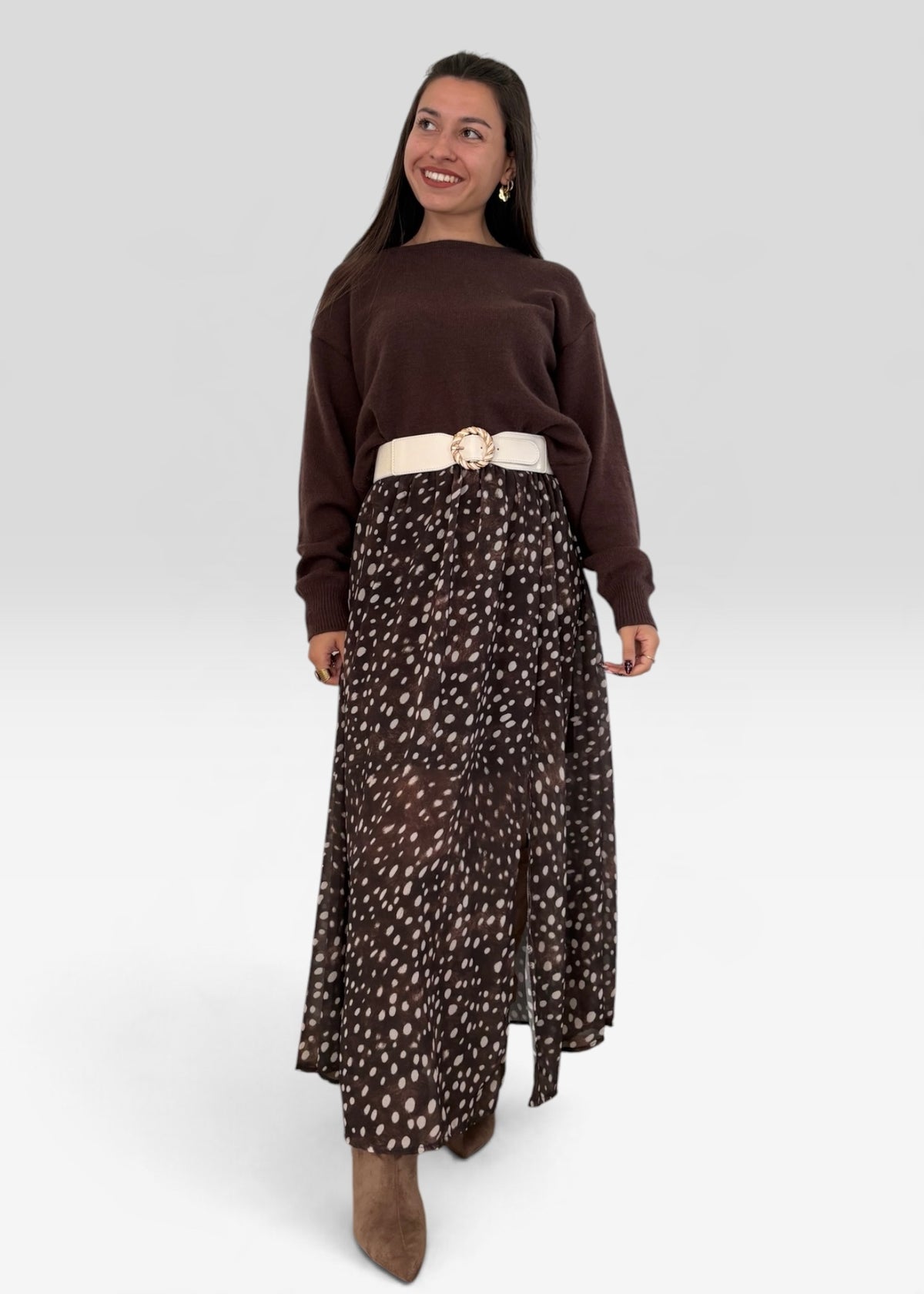 Pull Dentelle Choco