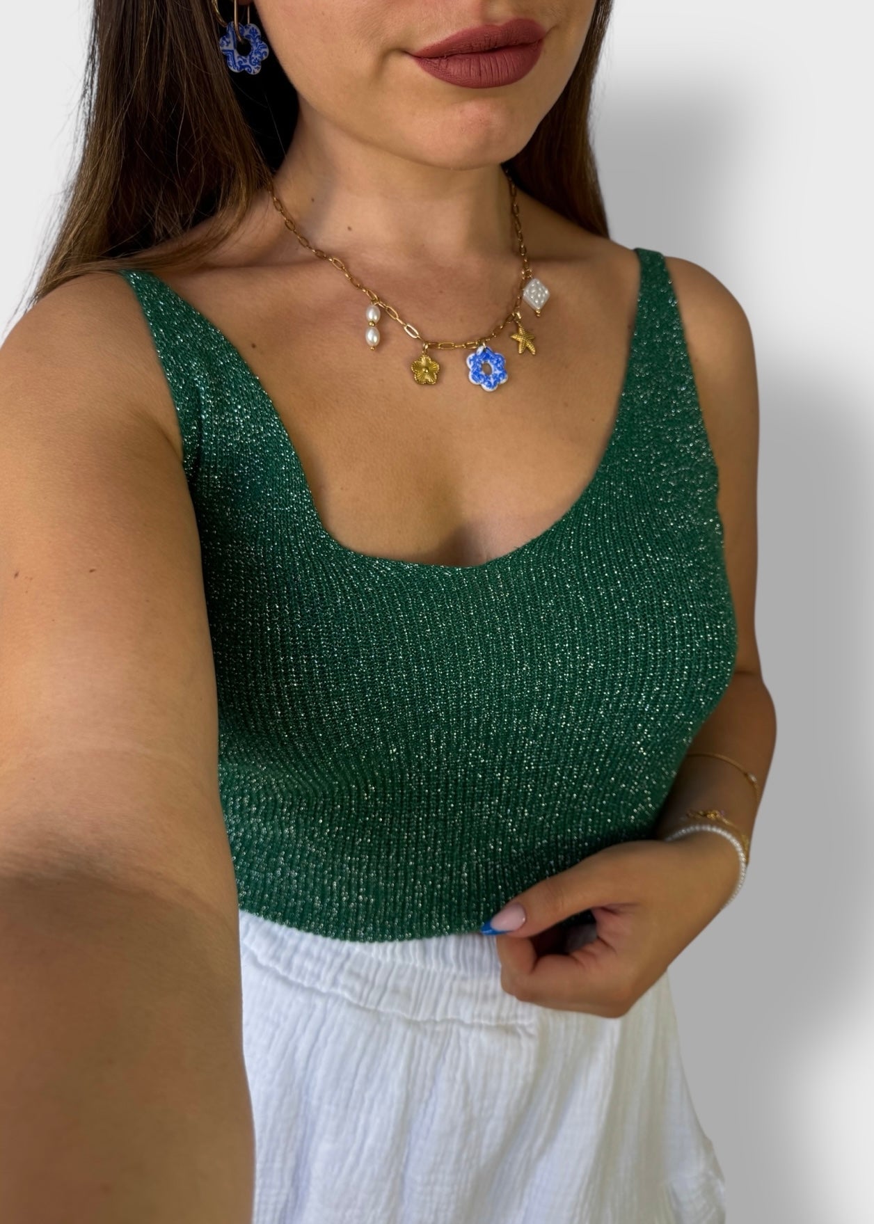 Top à Paillettes