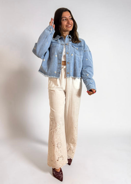 Veste en jean Marguerite