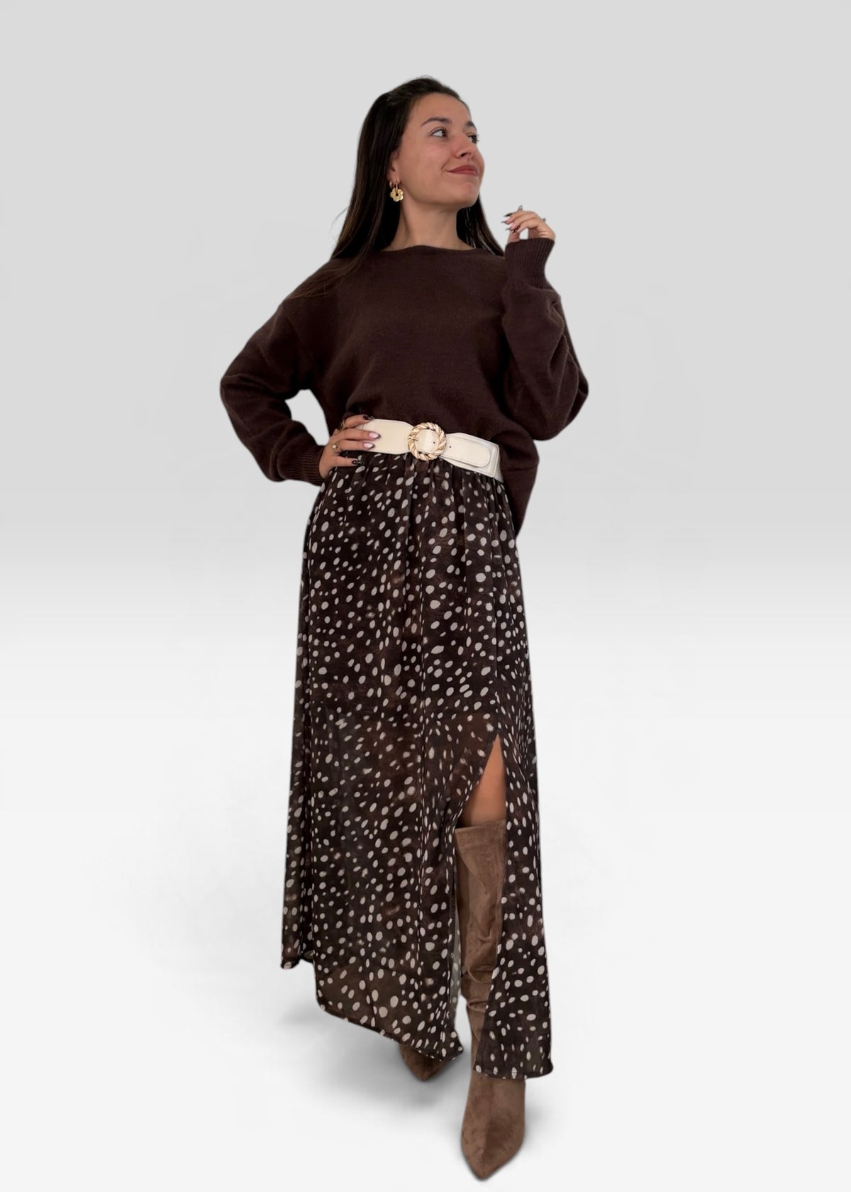 Pull Dentelle Choco