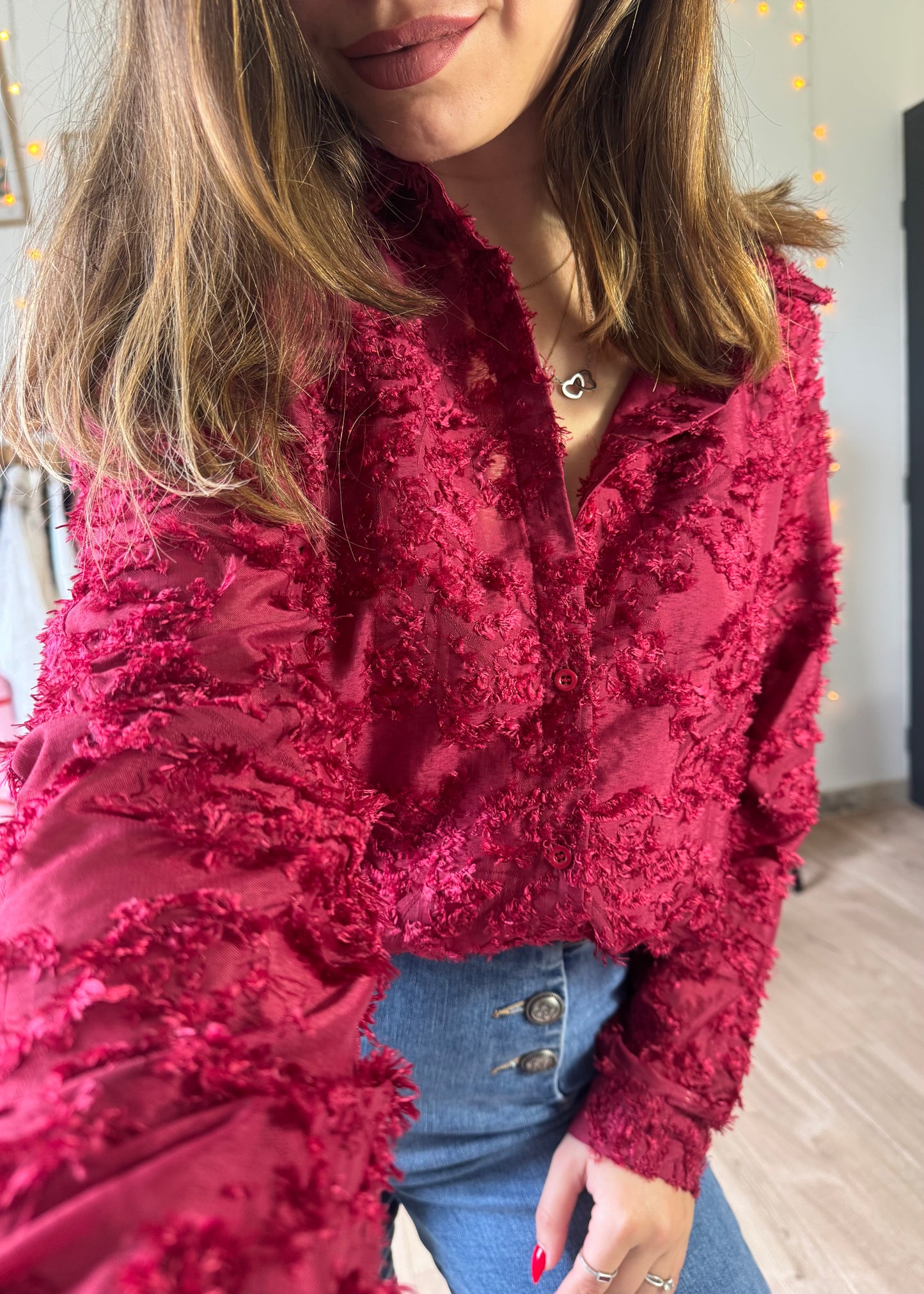 Chemise avec détails