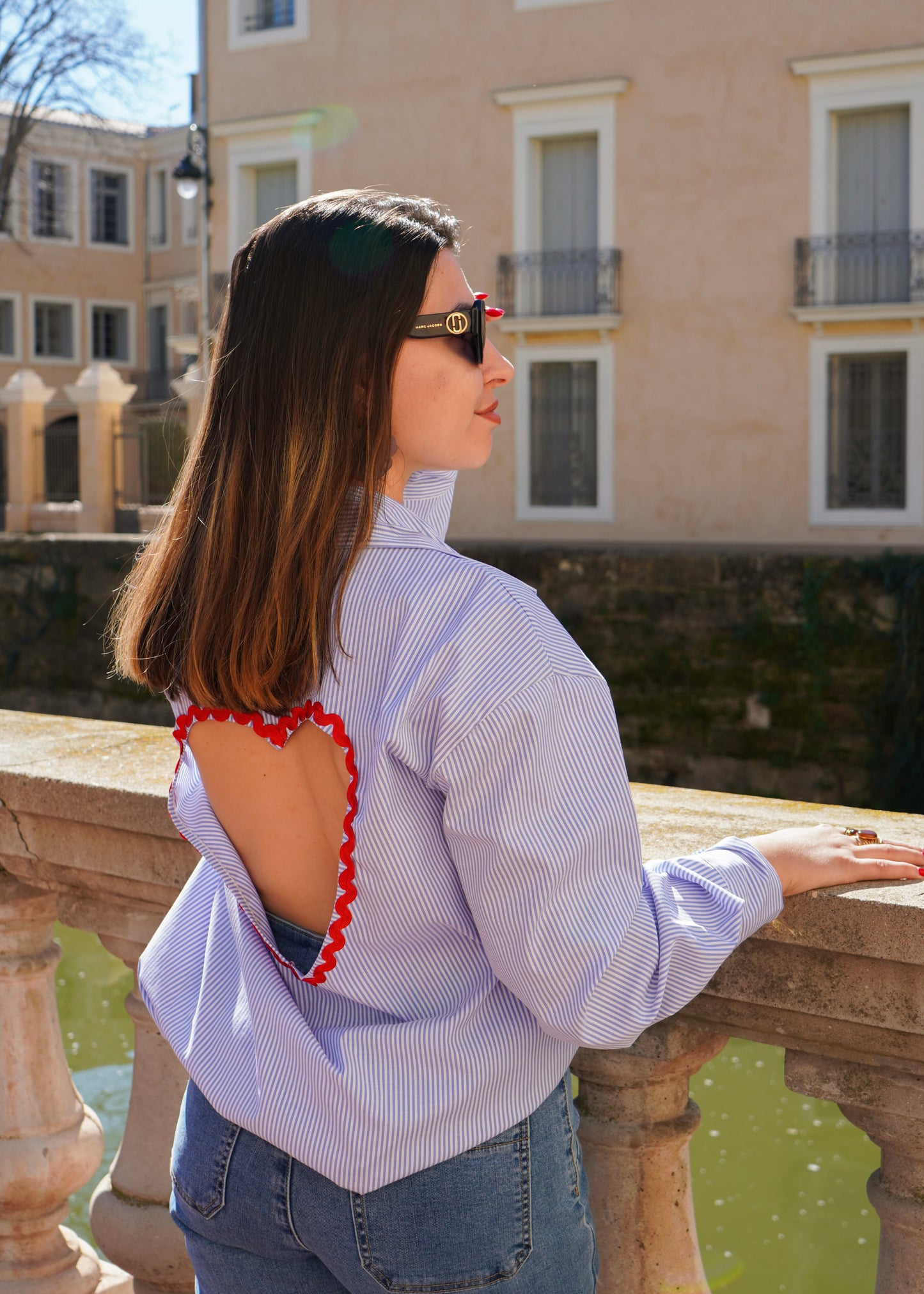 Chemise Marinière Cœur