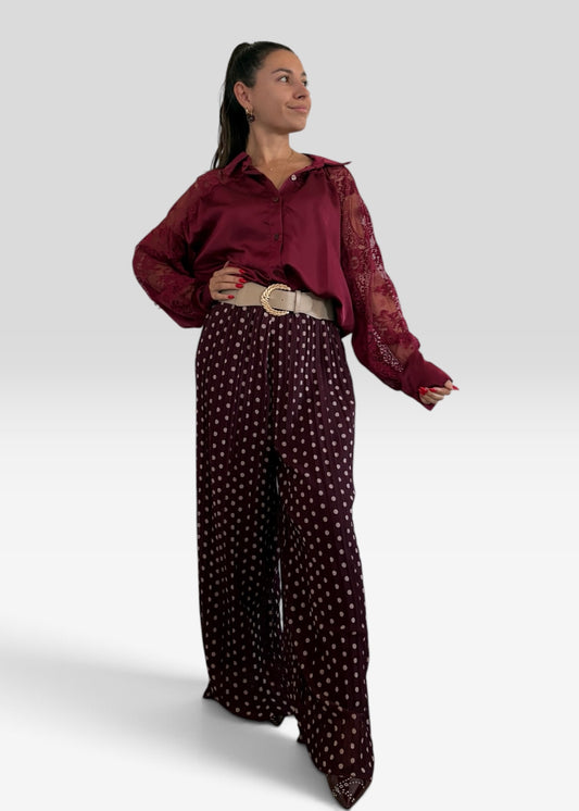 Pantalon Plissé Luna