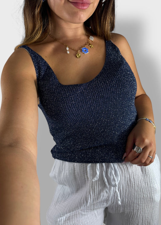 Top à Paillettes