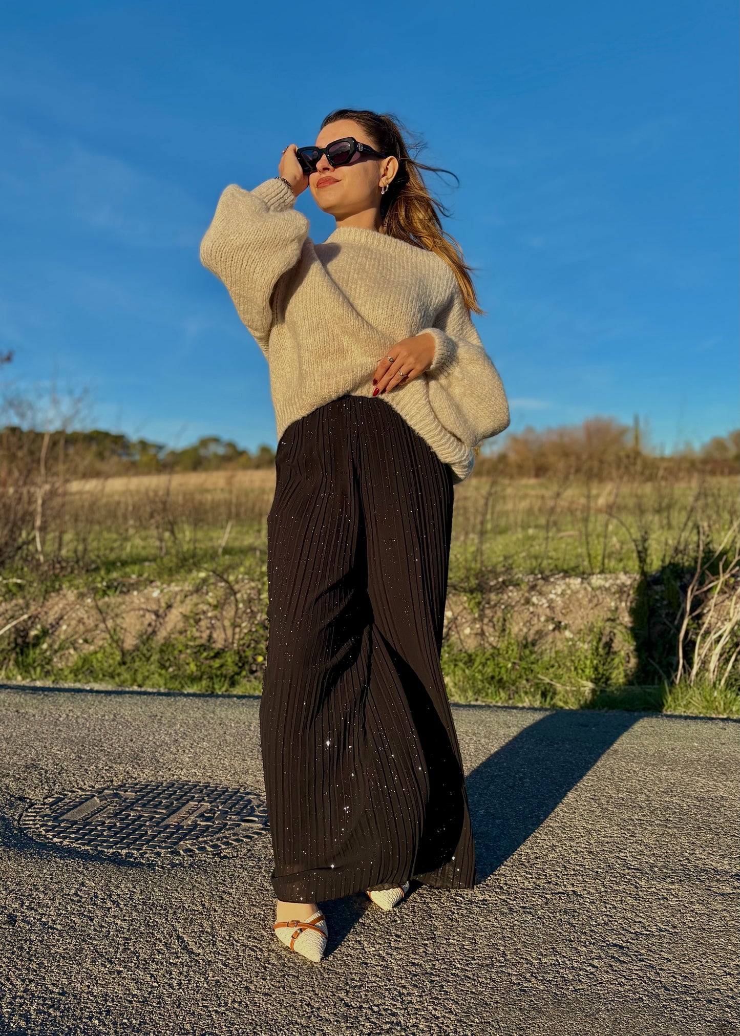 Pantalon Luna paillettes ⚠️ PRÉCOMMANDE EXPÉDITION DÉBUT DE SEMAINE ⚠️