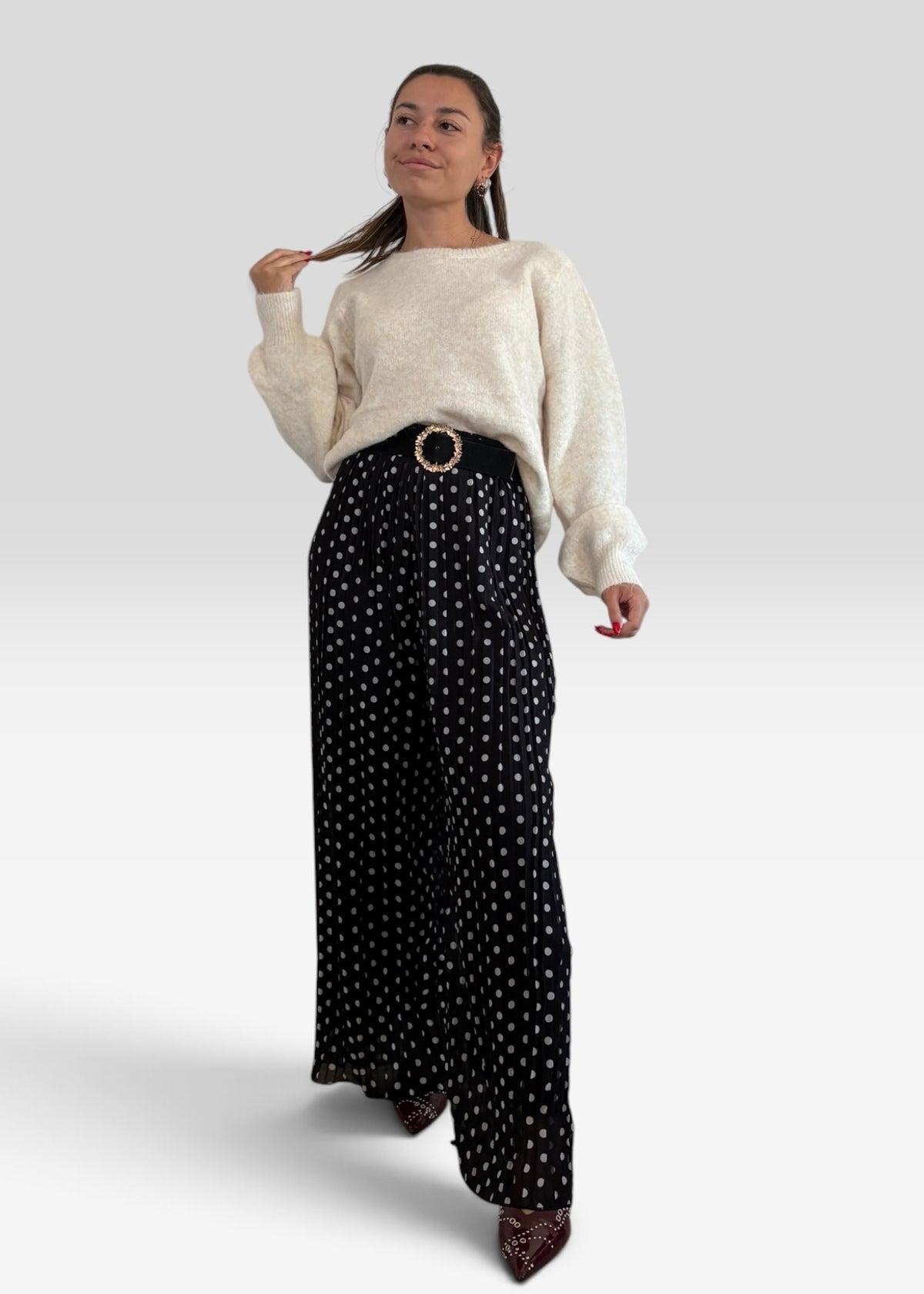 Pantalon Plissé Luna